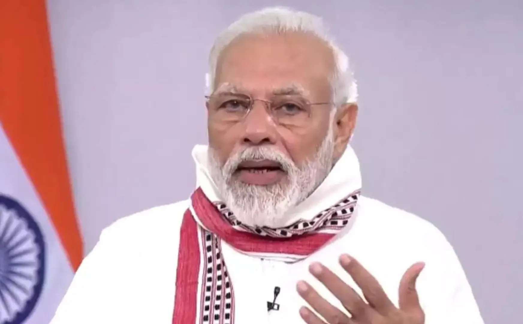 pm narendra modi will be national addressing for today 