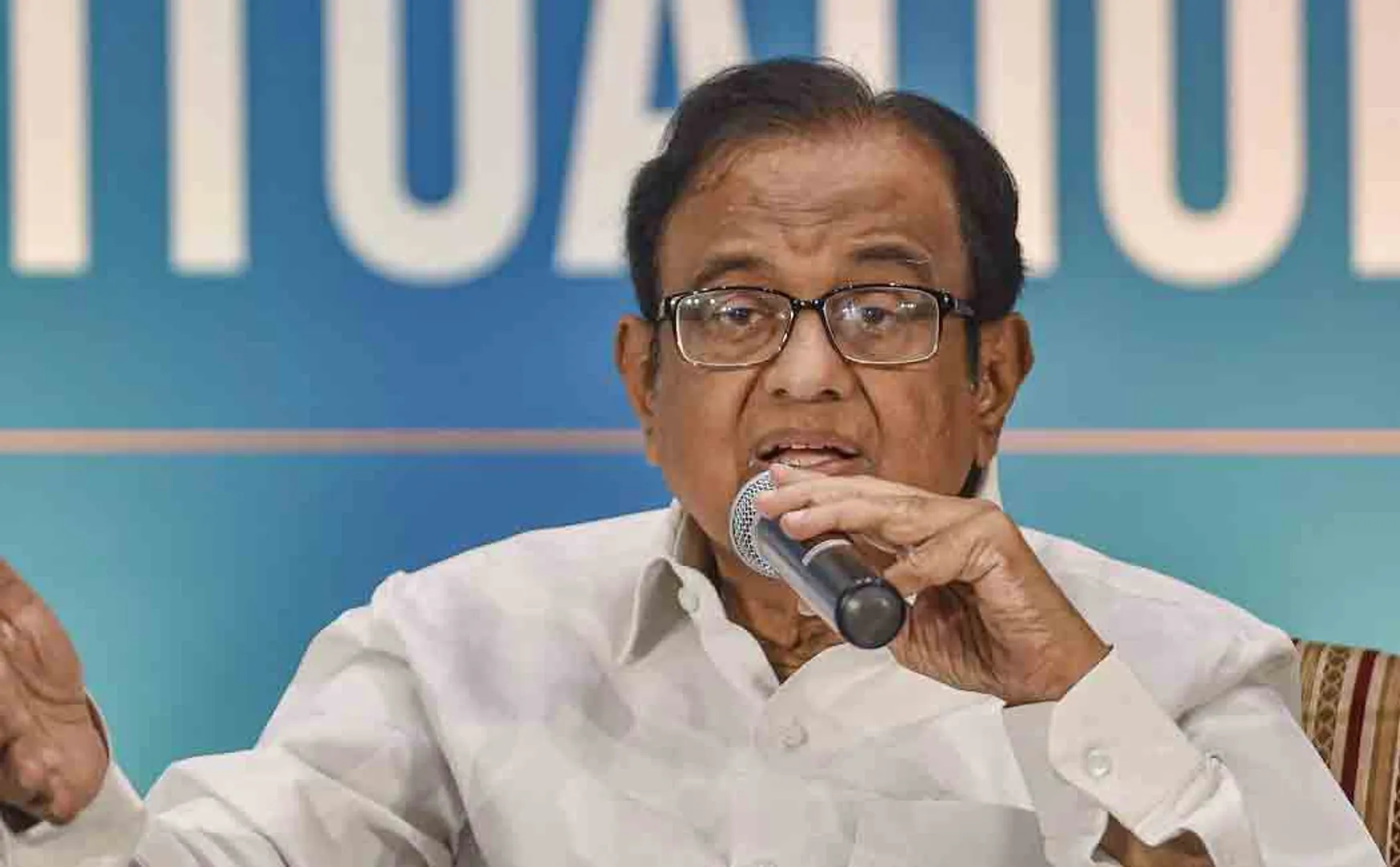 chidambaram about economy package