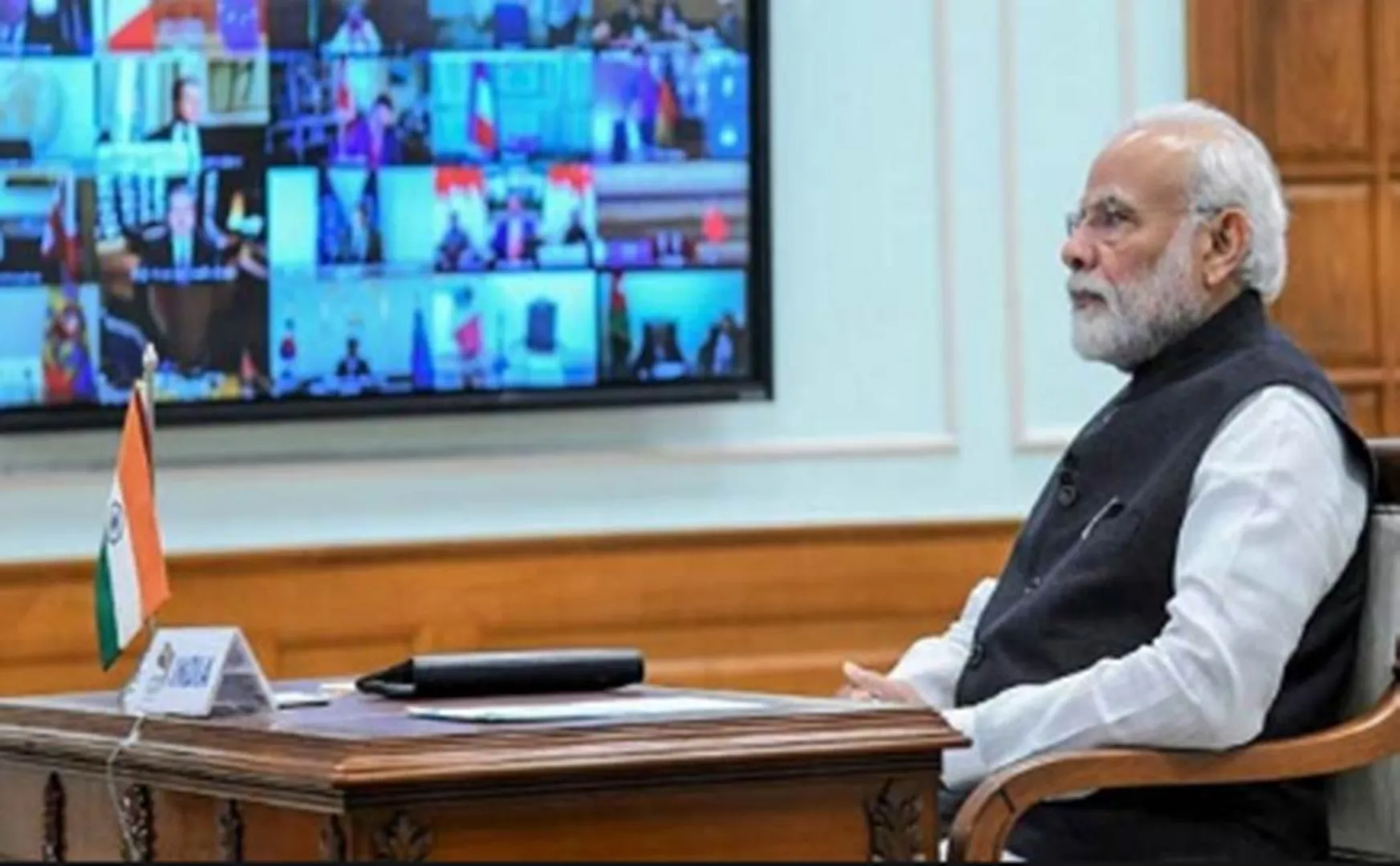 PM Narendra Modi Consulting Amphan Cyclone 