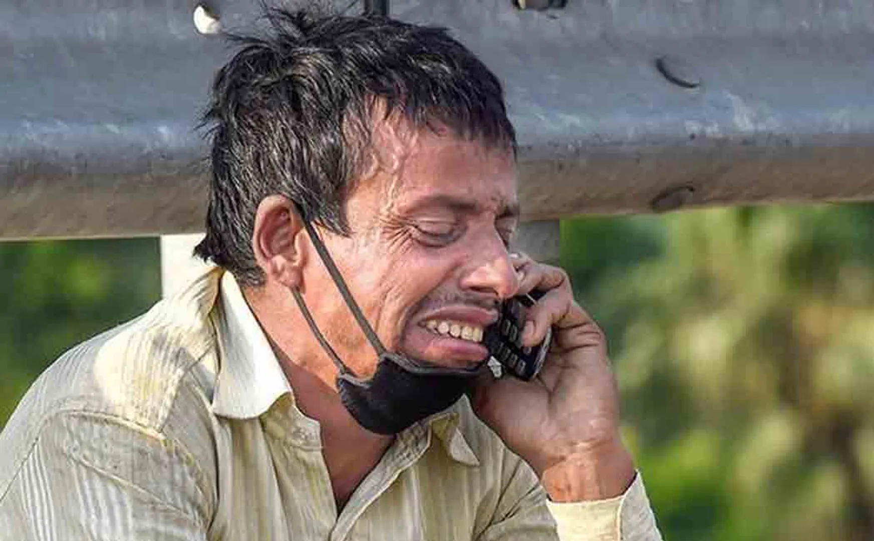 story behind the viral photo of daily wager rampukar 