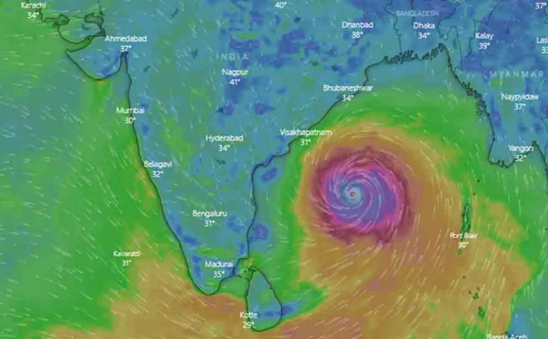 Cyclone Amphan new Update 