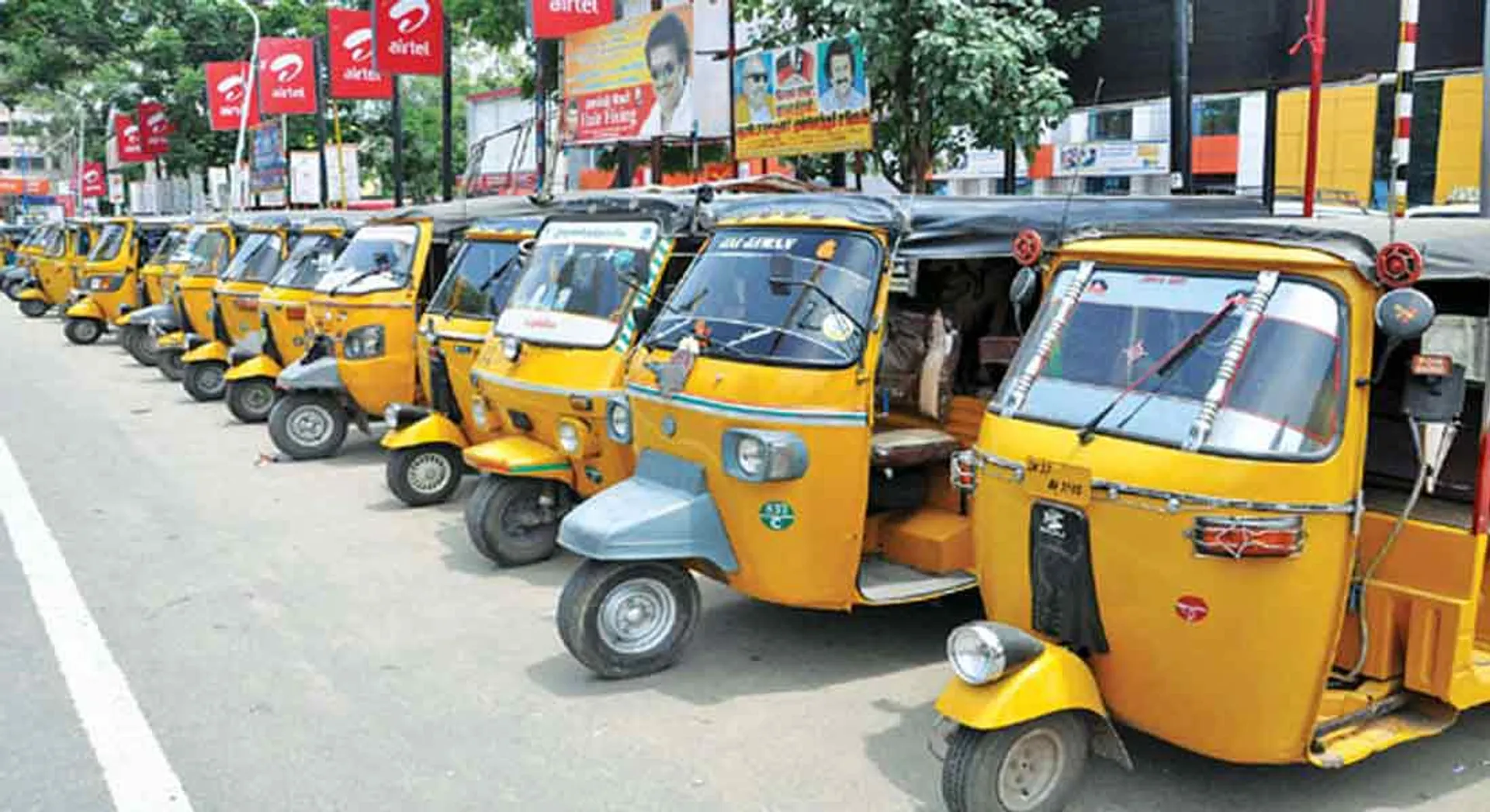 petition to  run autos with social space in Bhuvanagiri,chithamparam