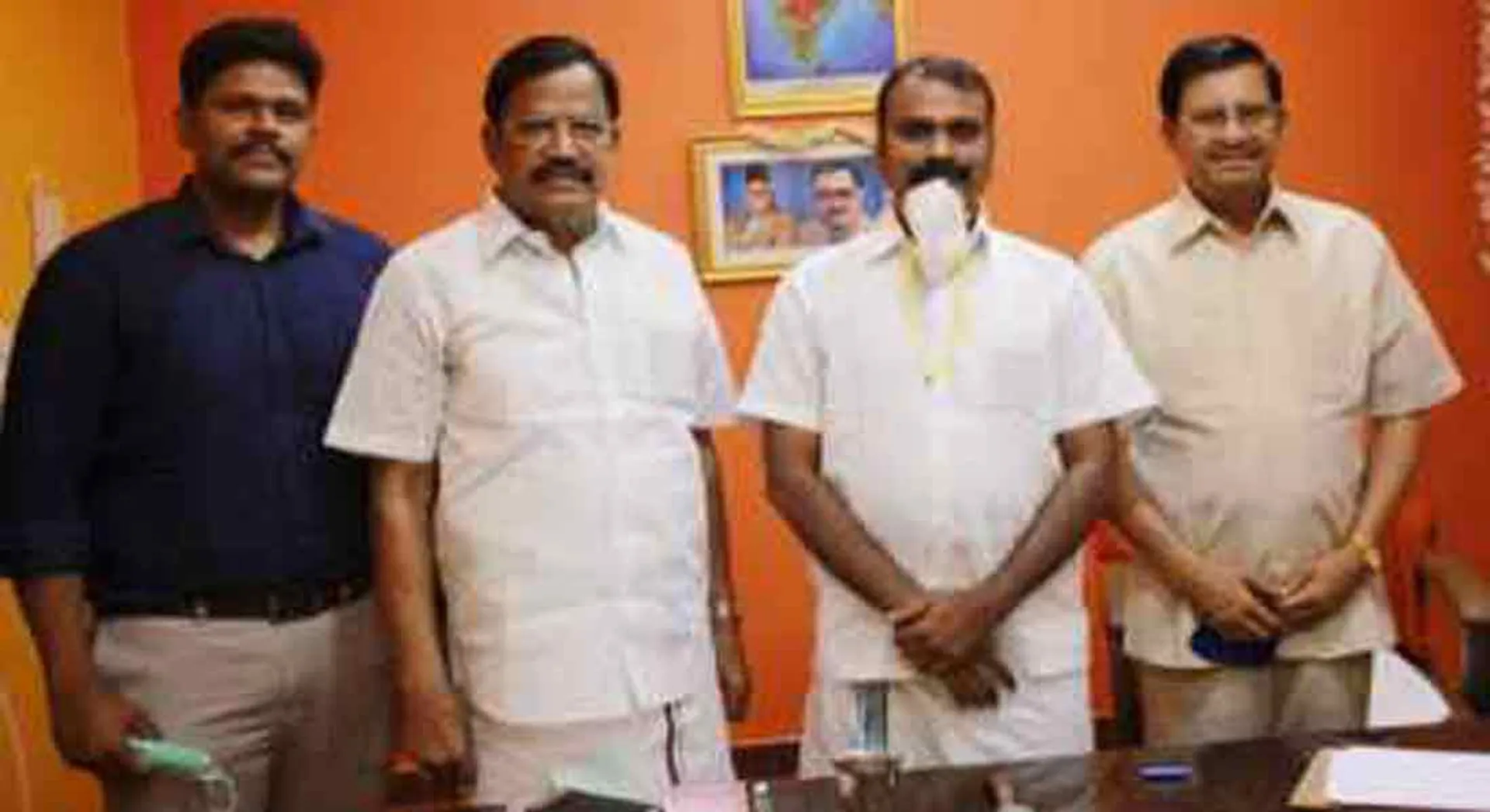 Meeting with BJP leader VP Duraisamy