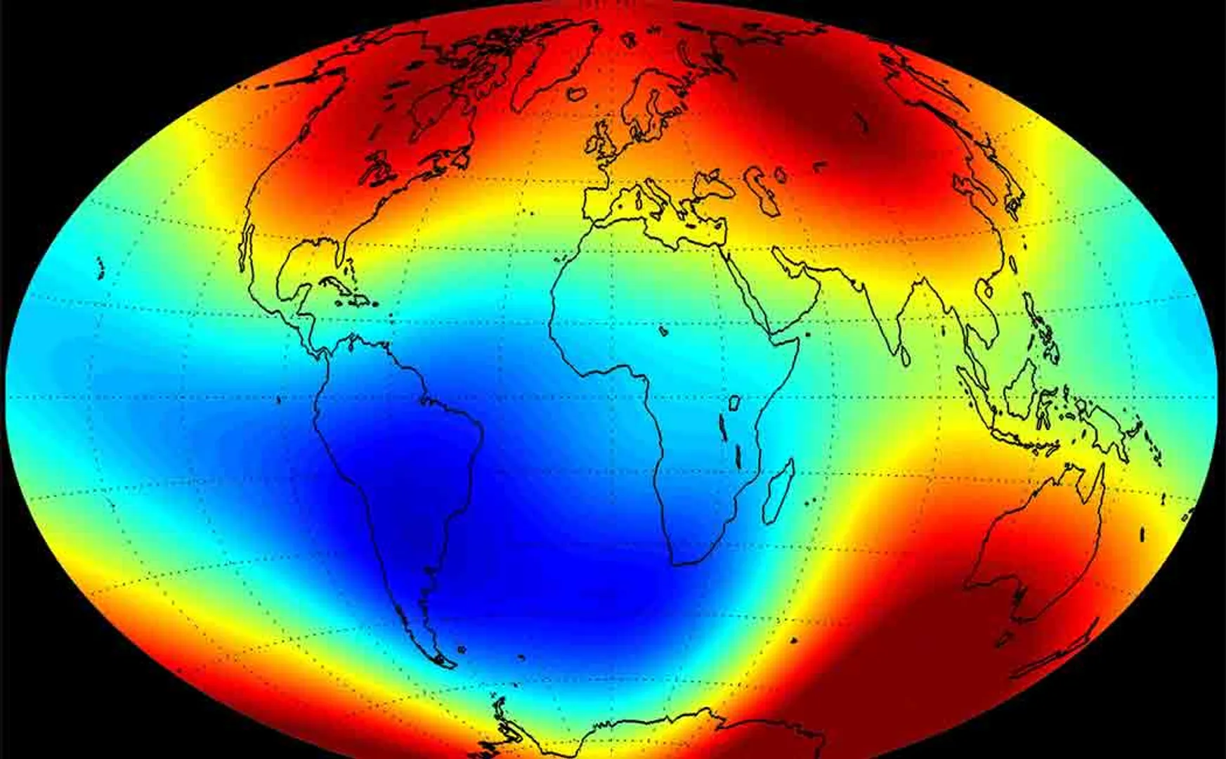 earths magnetic field weakens faster