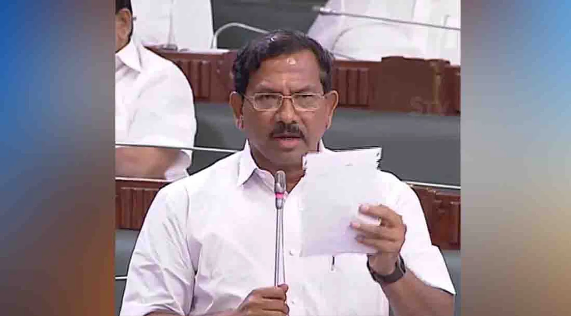   minister K. Pandiarajan - admk - 