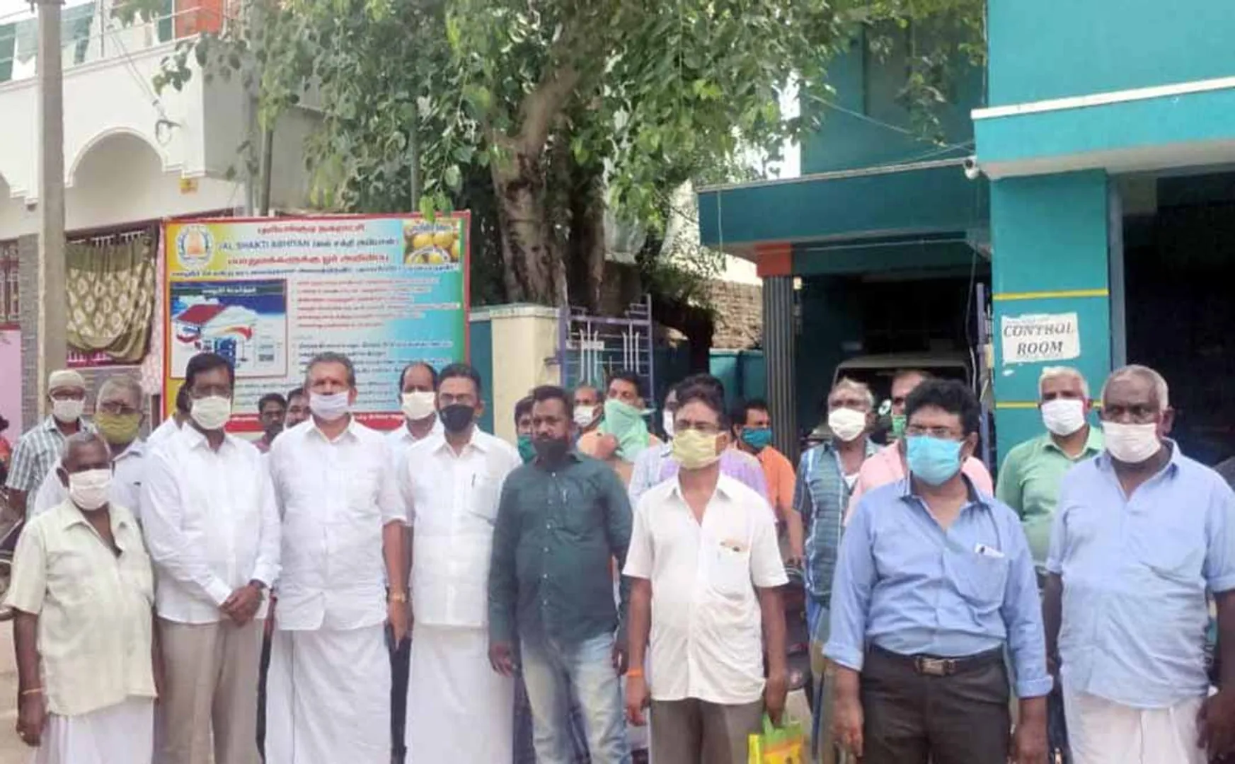 tenkasi district  coronavirus lockdown Merchants sub collector meet 