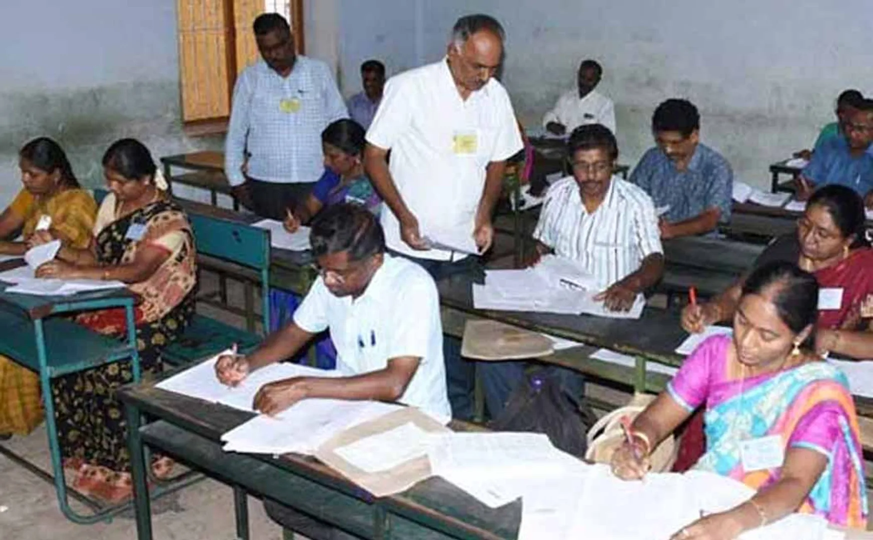 +2 board exam valuation paper correction 