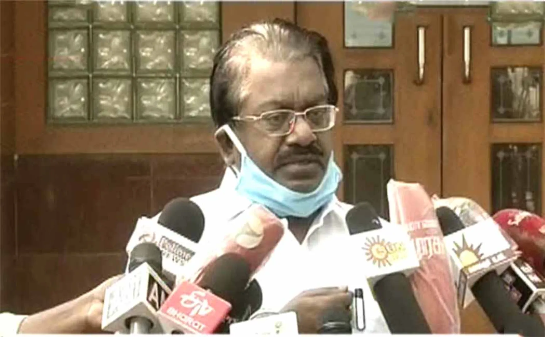dmk party tks elangovan press meet 