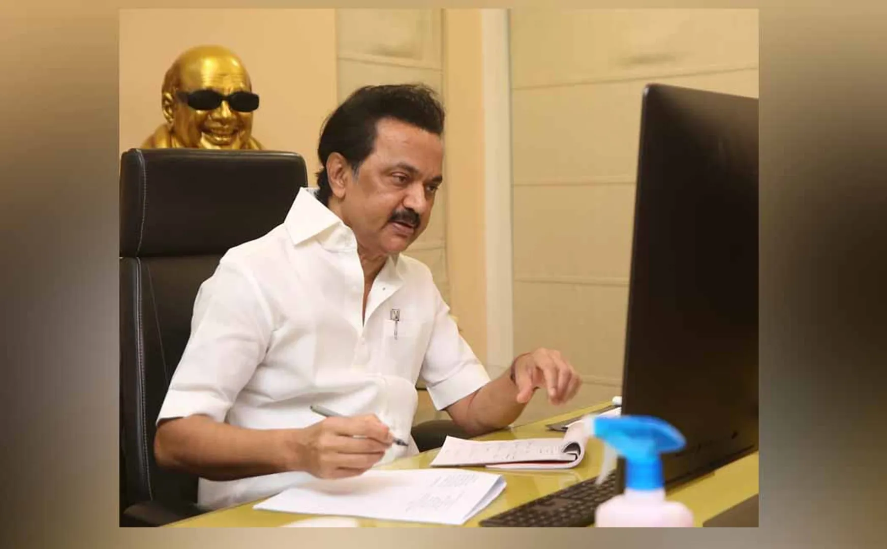 DMK ALLIANCE PARTIES MEETING SUNDAY MK STALIN DISCUSSION 