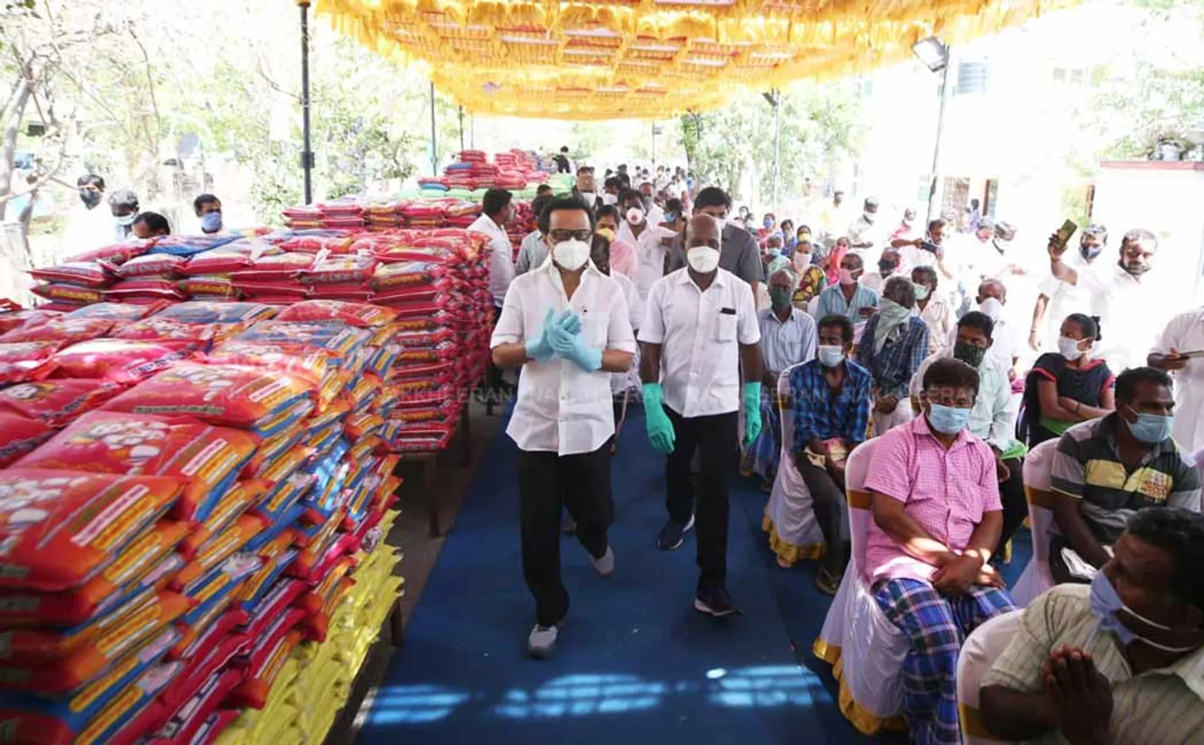  DMK relief for 10 thousand families