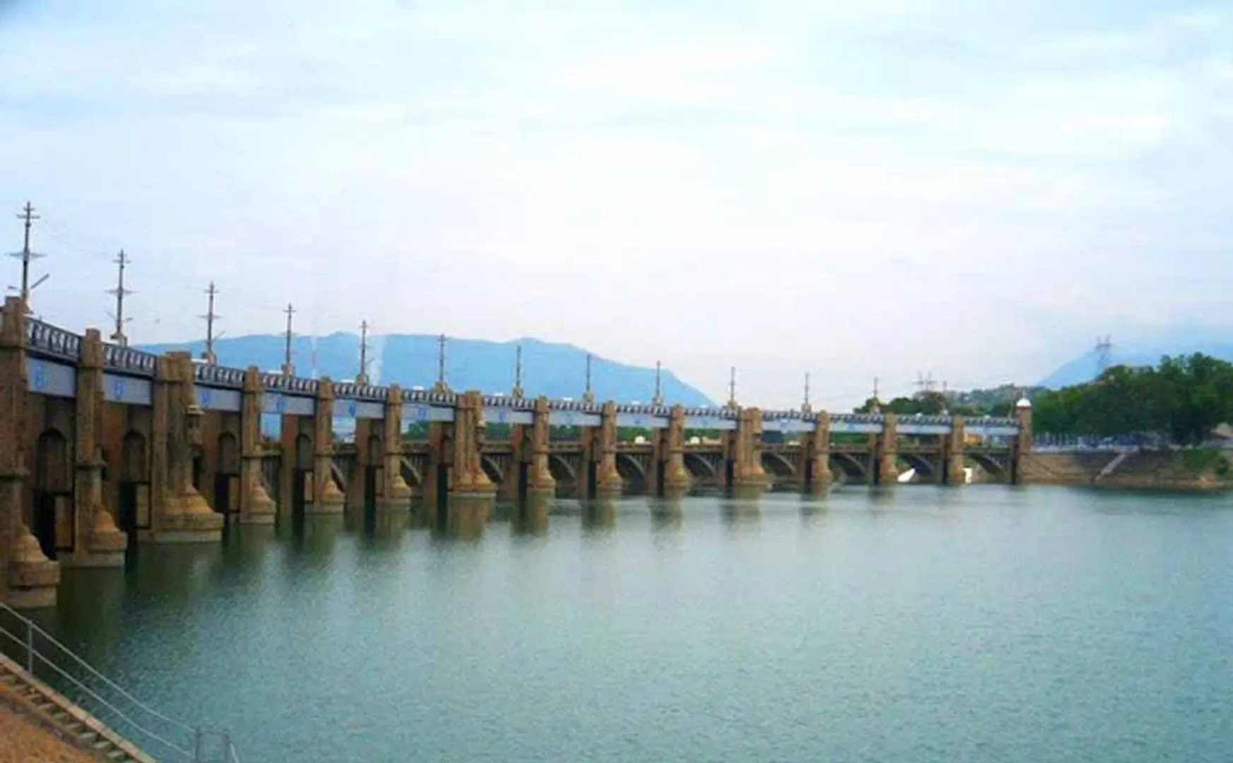 salem district mettur dam water level high 