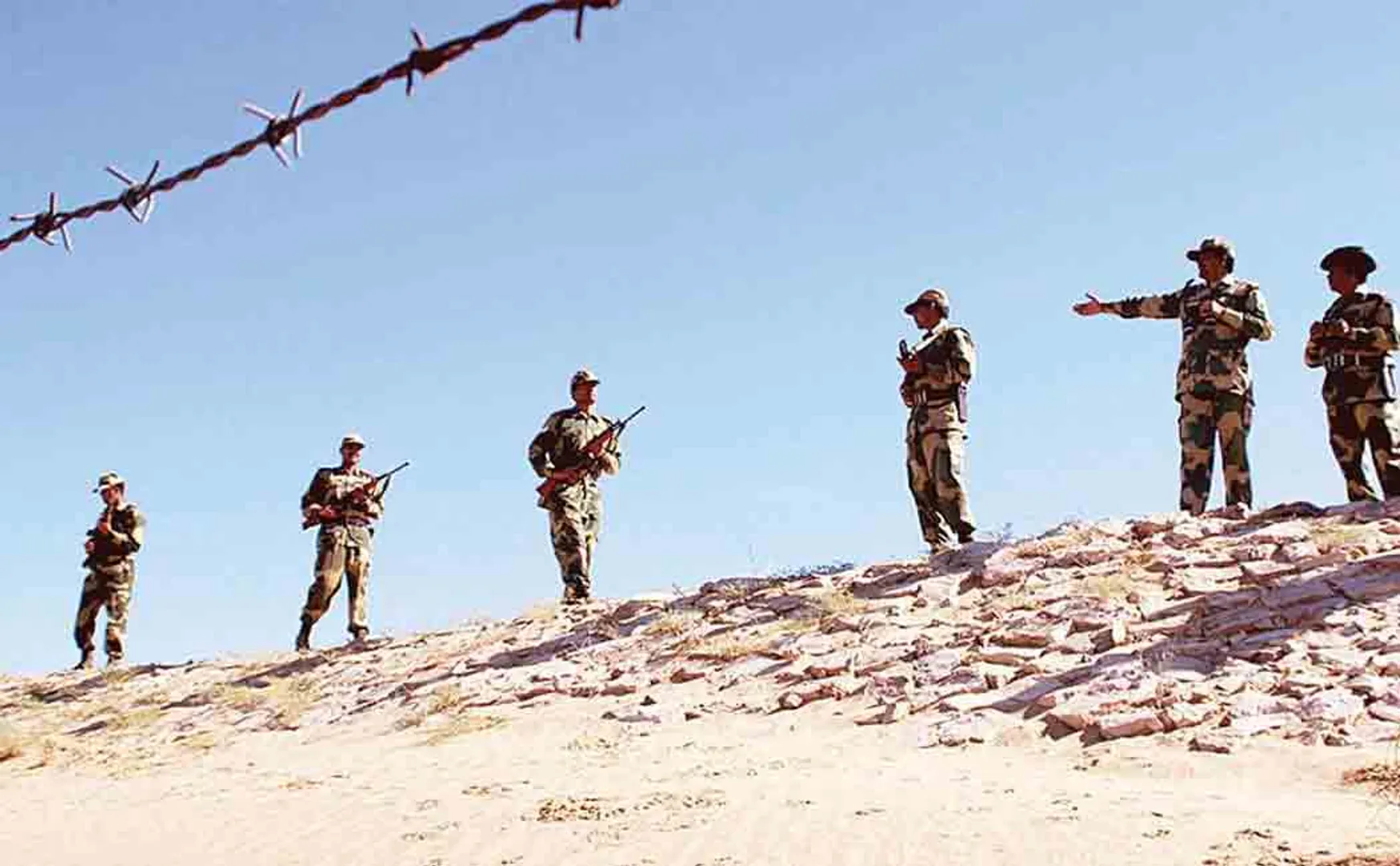 militants in india pakistan border
