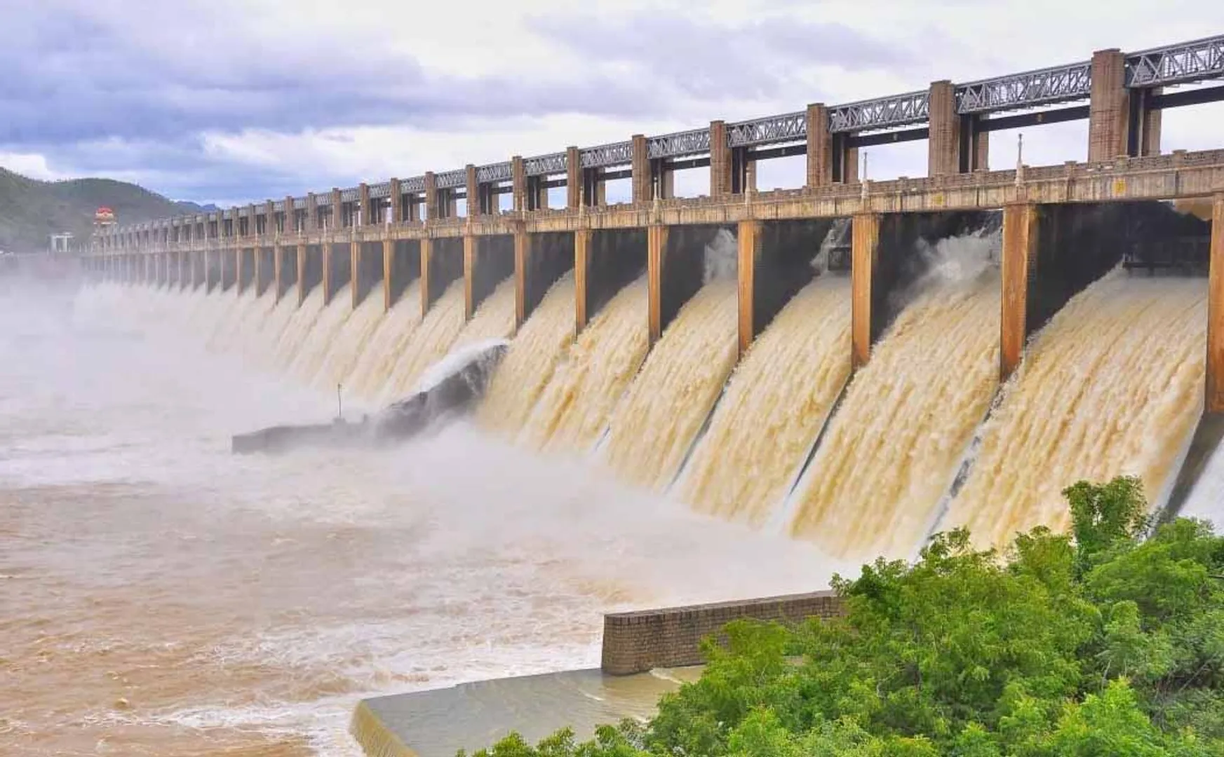 salem district mettur dam water level 