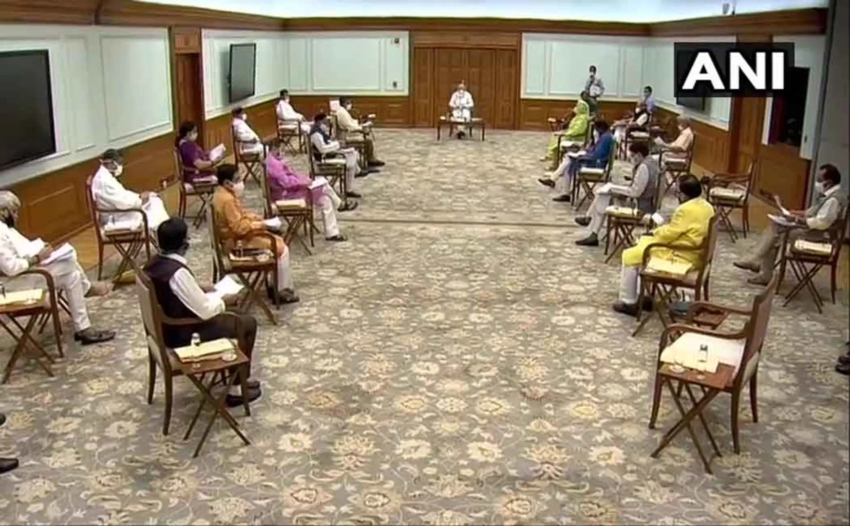 delhi prime minister house cabinet meeting 