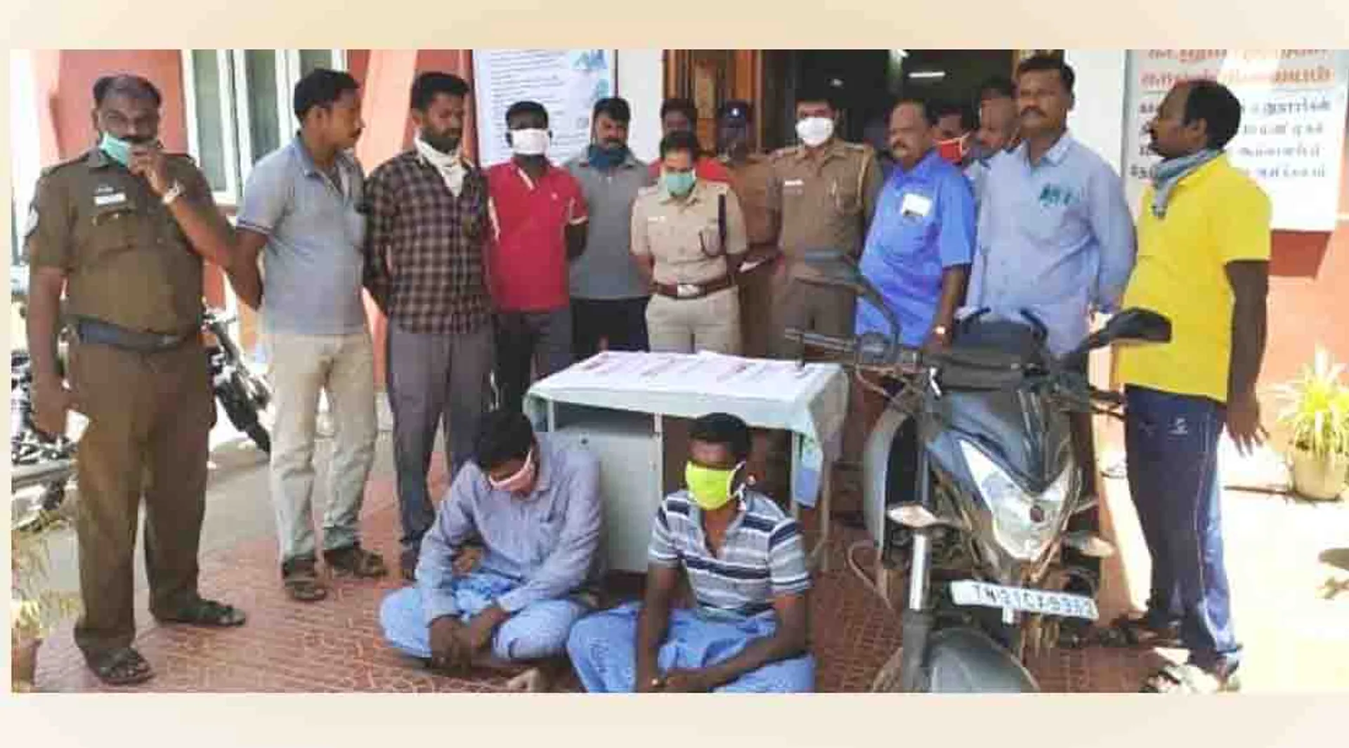 chain robbery - cuddalore district  - police investigation