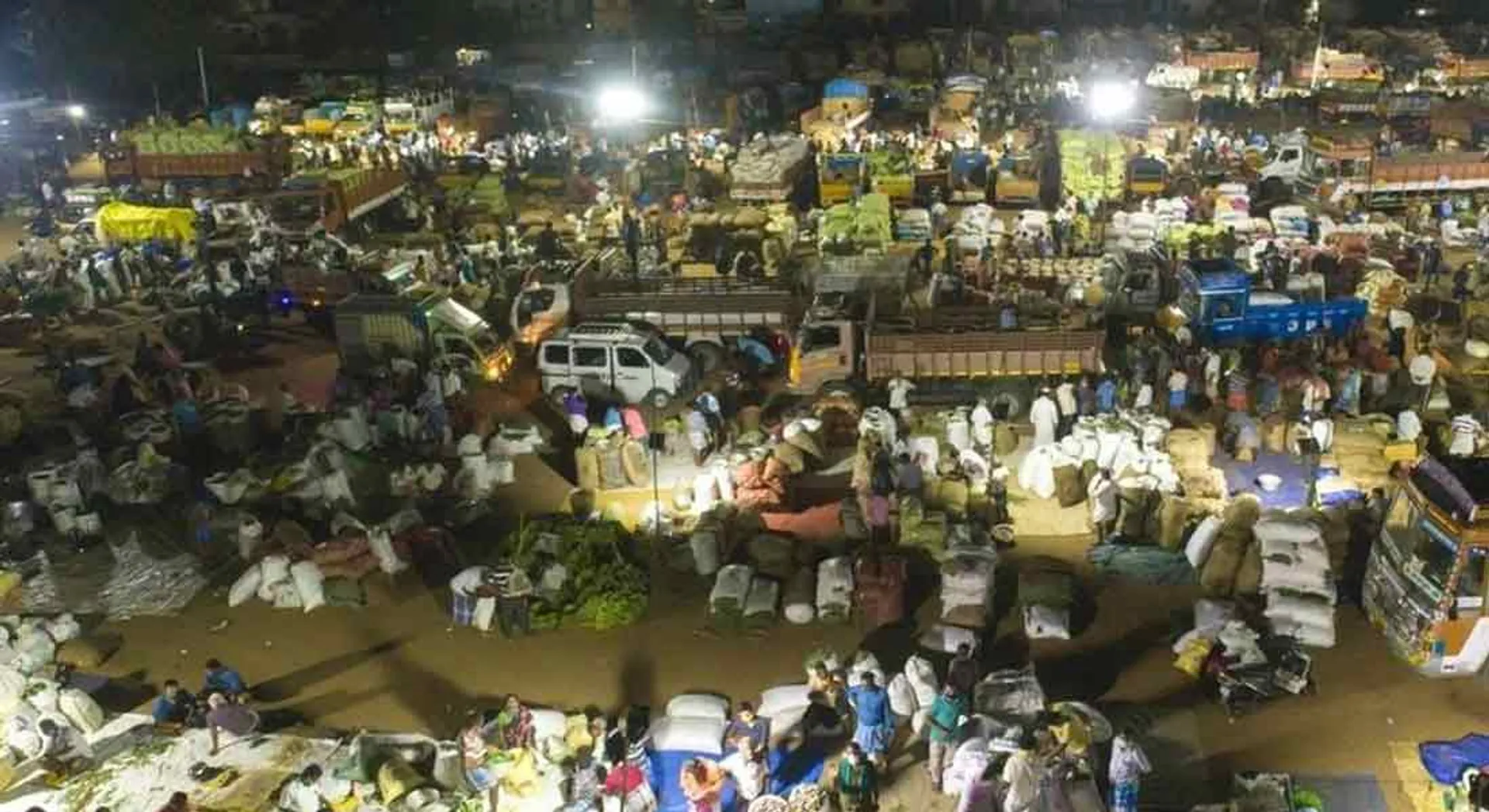 Is the market going to happen in Trichy G Corner? Not happening?