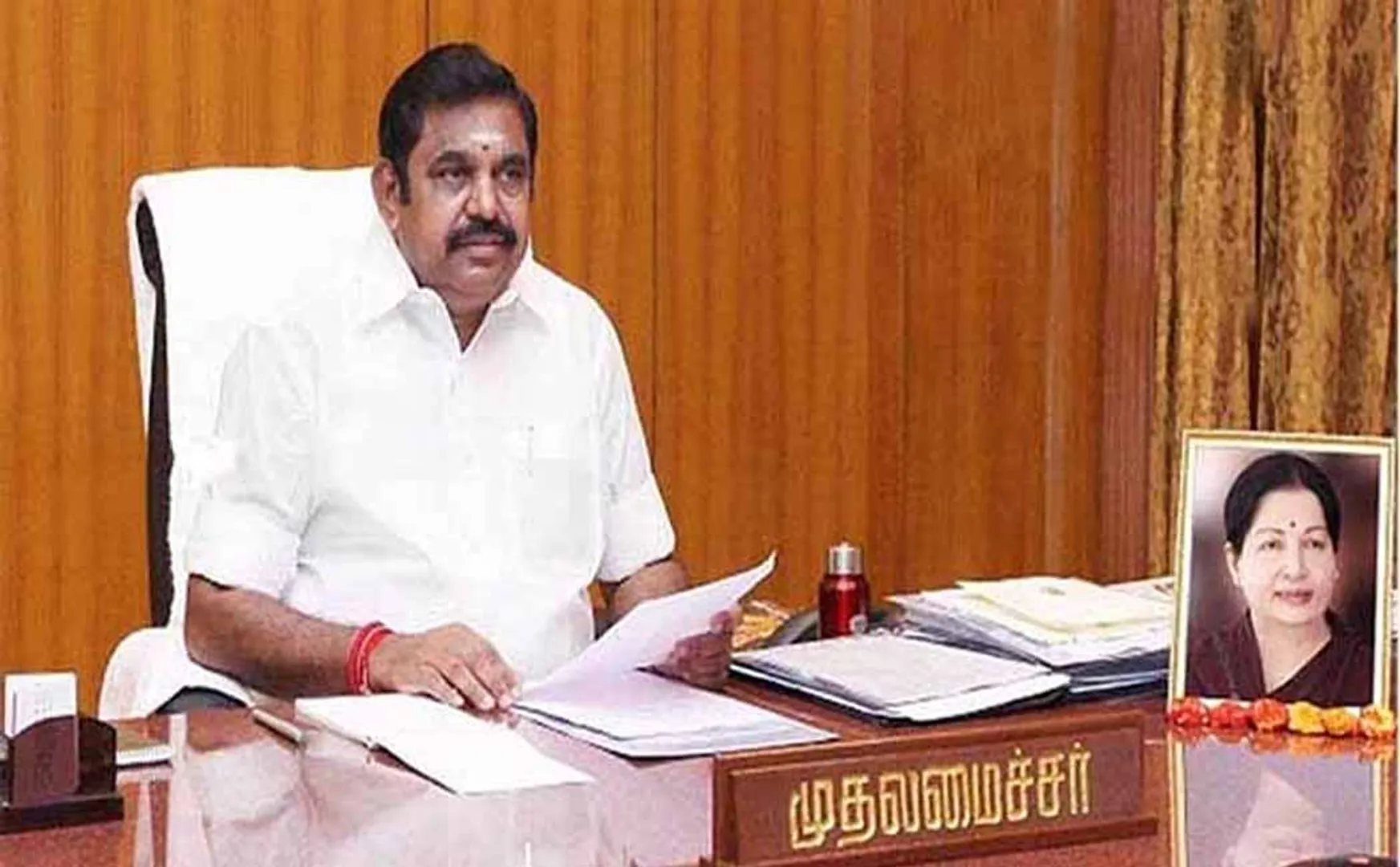 tamilnadu education minister meet cm palanisamy in chennai 