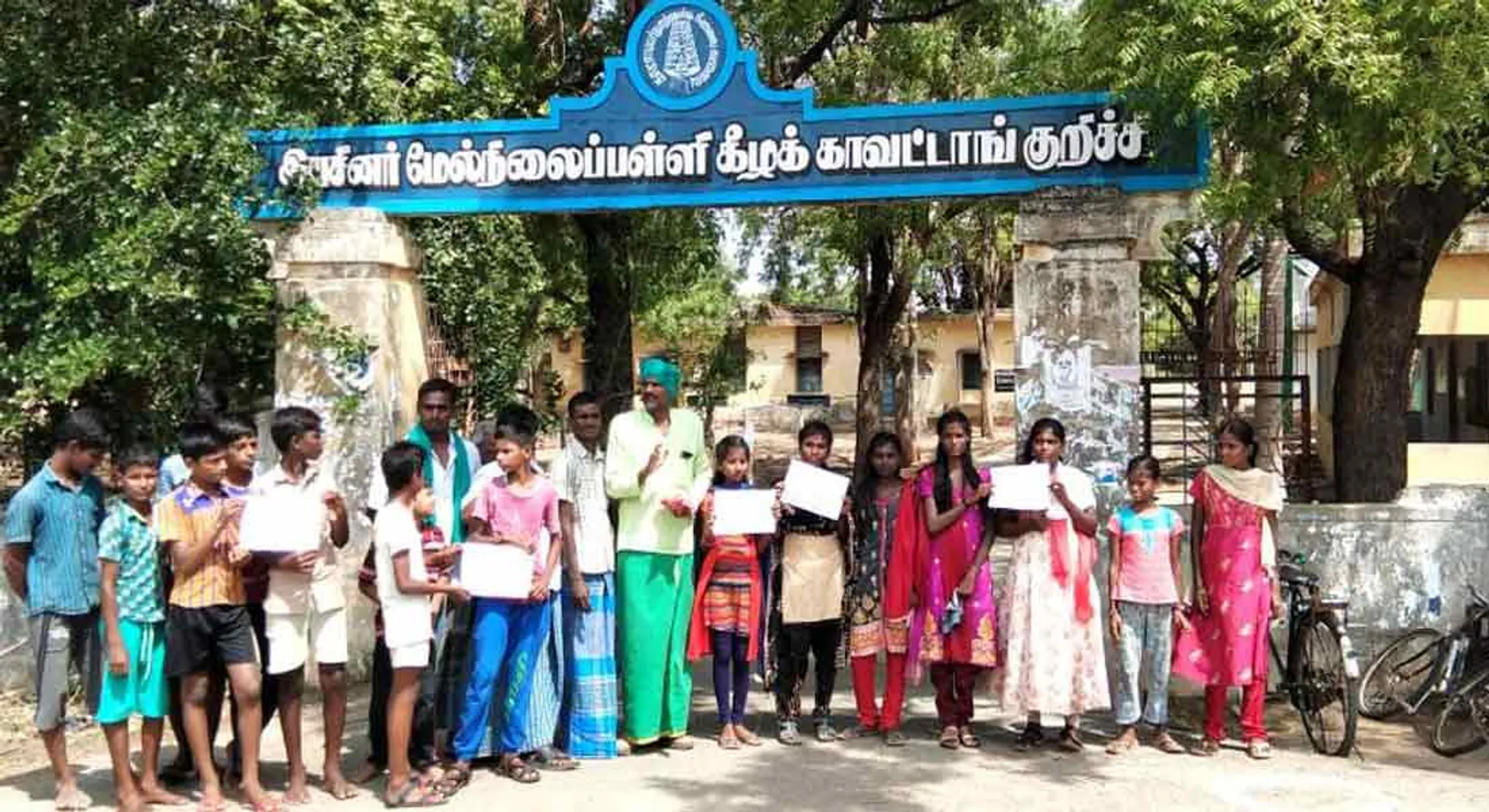 Students who thanked the Chief Minister eps