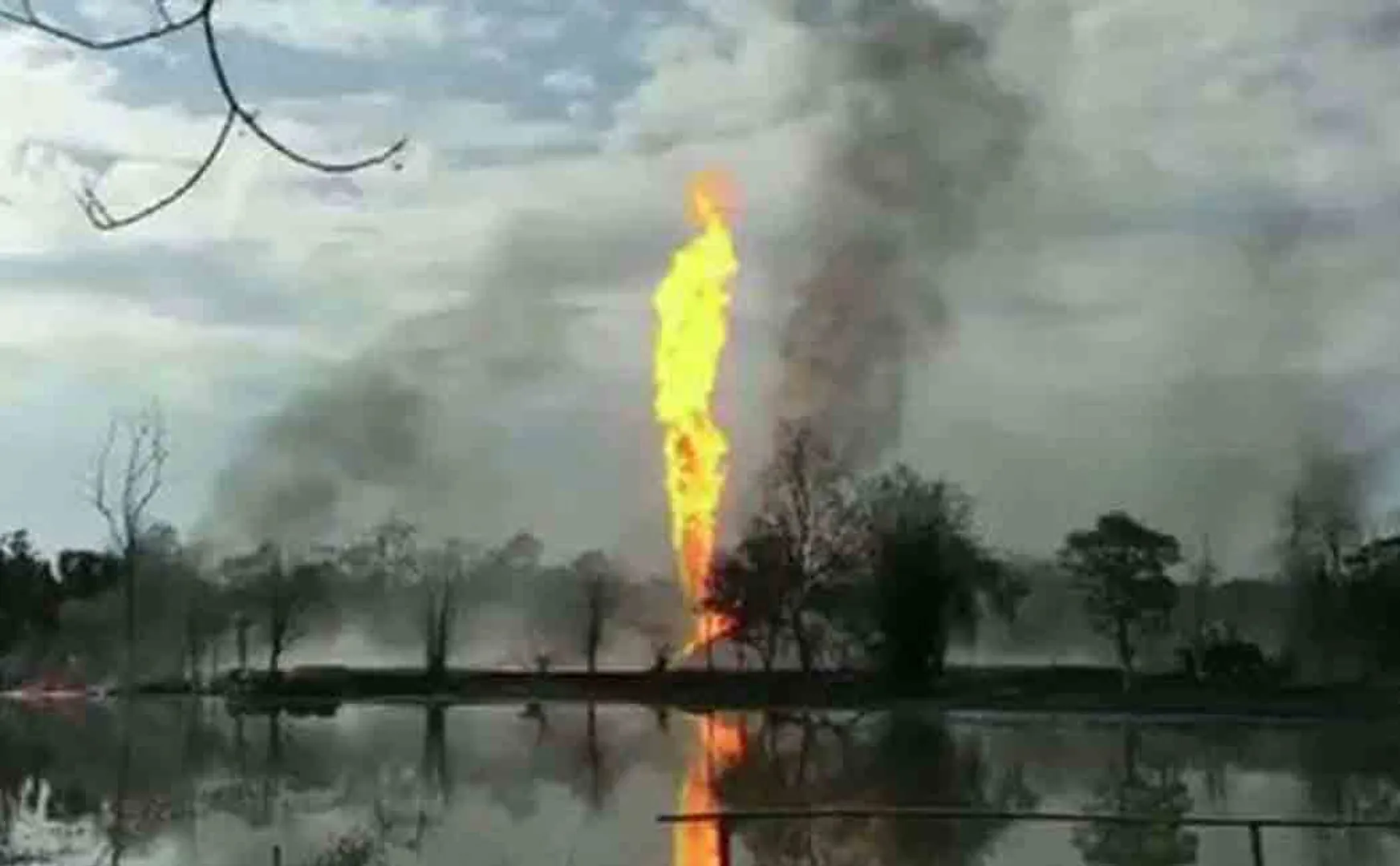 assam natural gas well fire accident