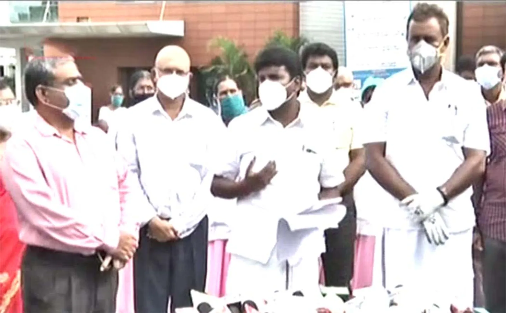 coronavirus lockdown coimbatore minister vijaya baskar press meet 