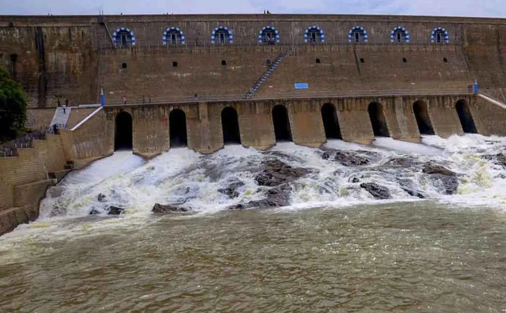 salem district mettur dam water level 
