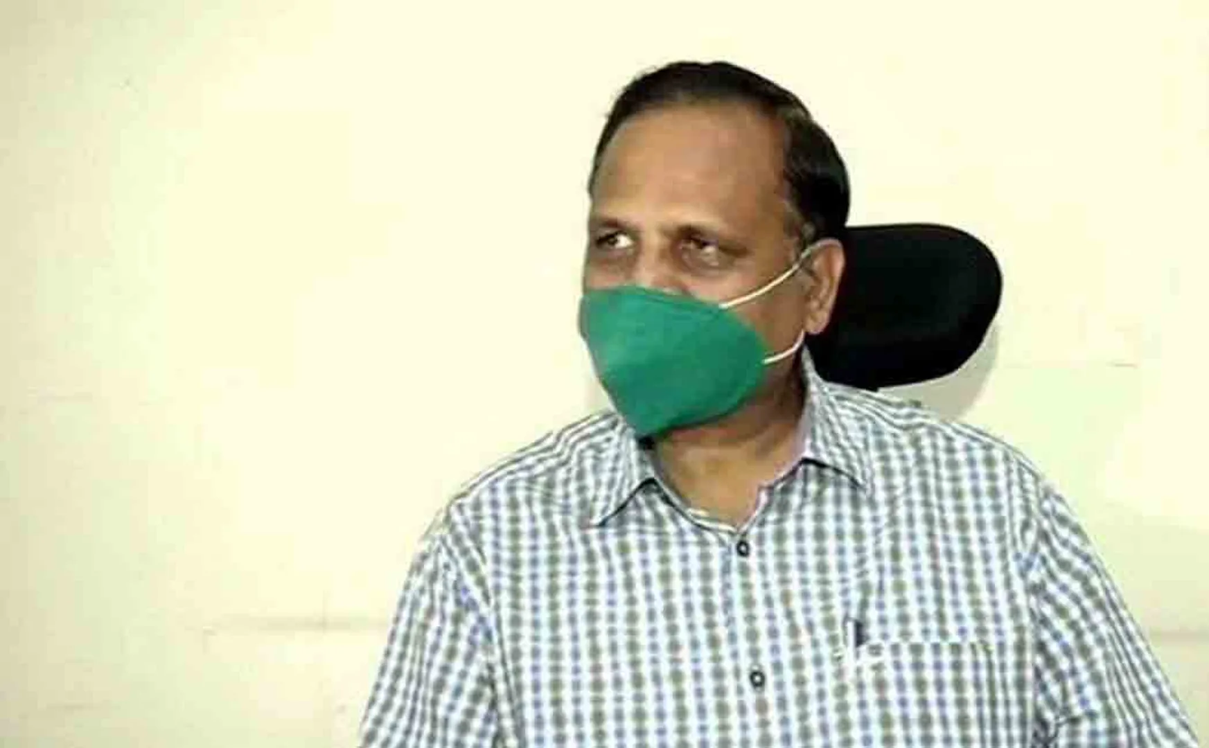 satyendar jain admitted in hospital