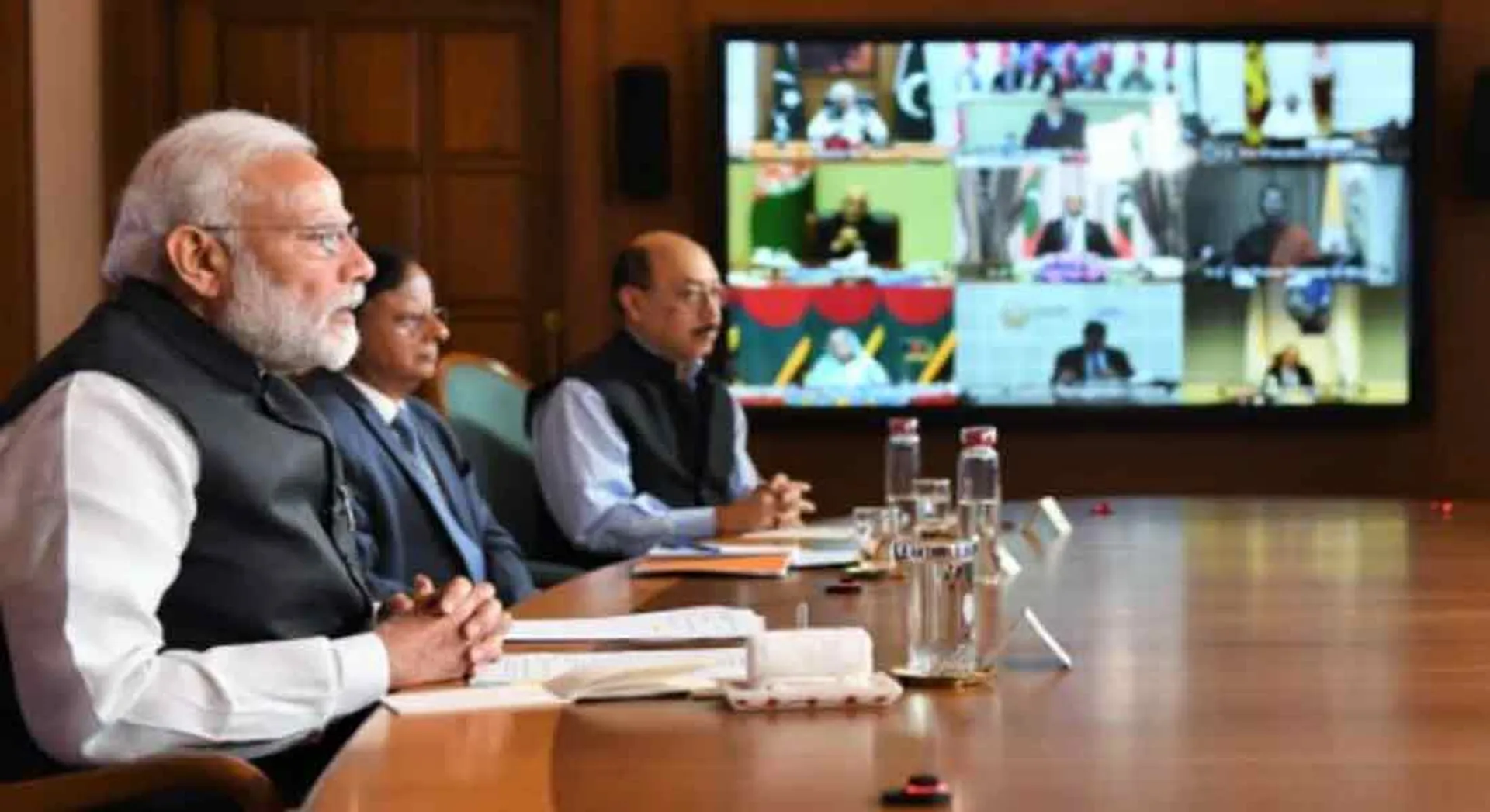  The Ladakh affair ... All party meeting started under Modi's leadership