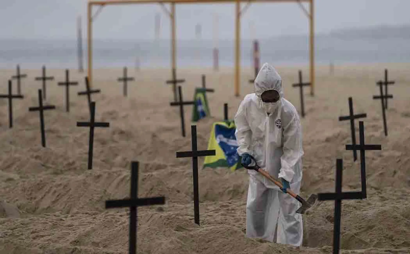 brazil becomes second country to pass 50,000 deaths by corona