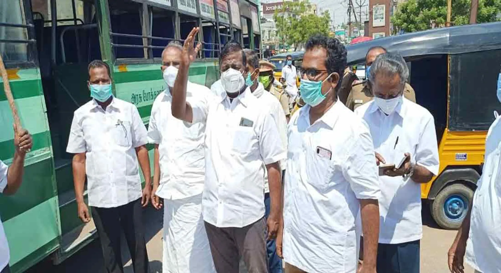  Marxist Communist Party secretary including Balakrishnan arrested in Cuddalore