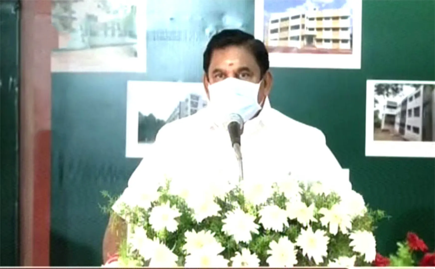 trichy collector office cm palanisamy press meet 