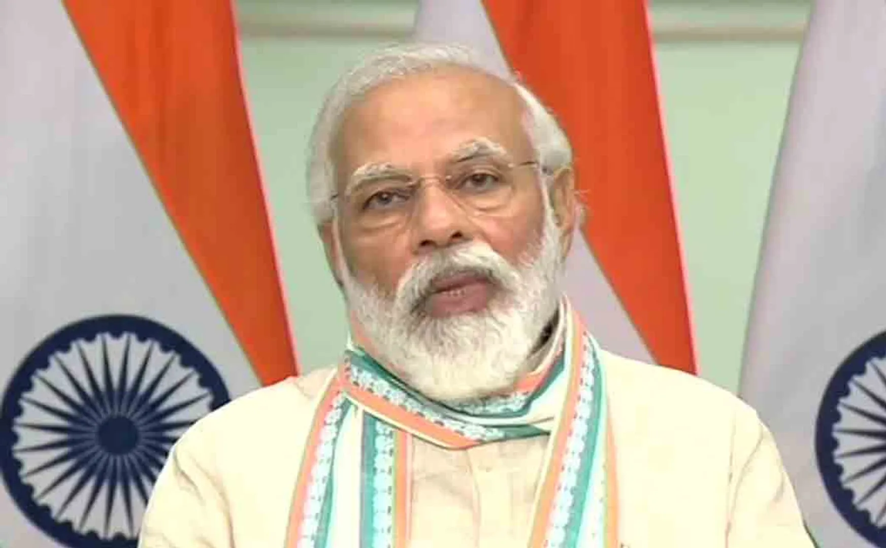 modi  launches ‘Atma Nirbhar Uttar Pradesh Rojgar Abhiyan'