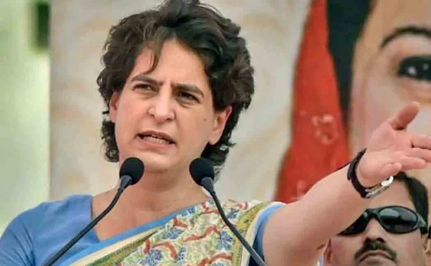 priyanka gandhi lashes out uttarpradesh bjp