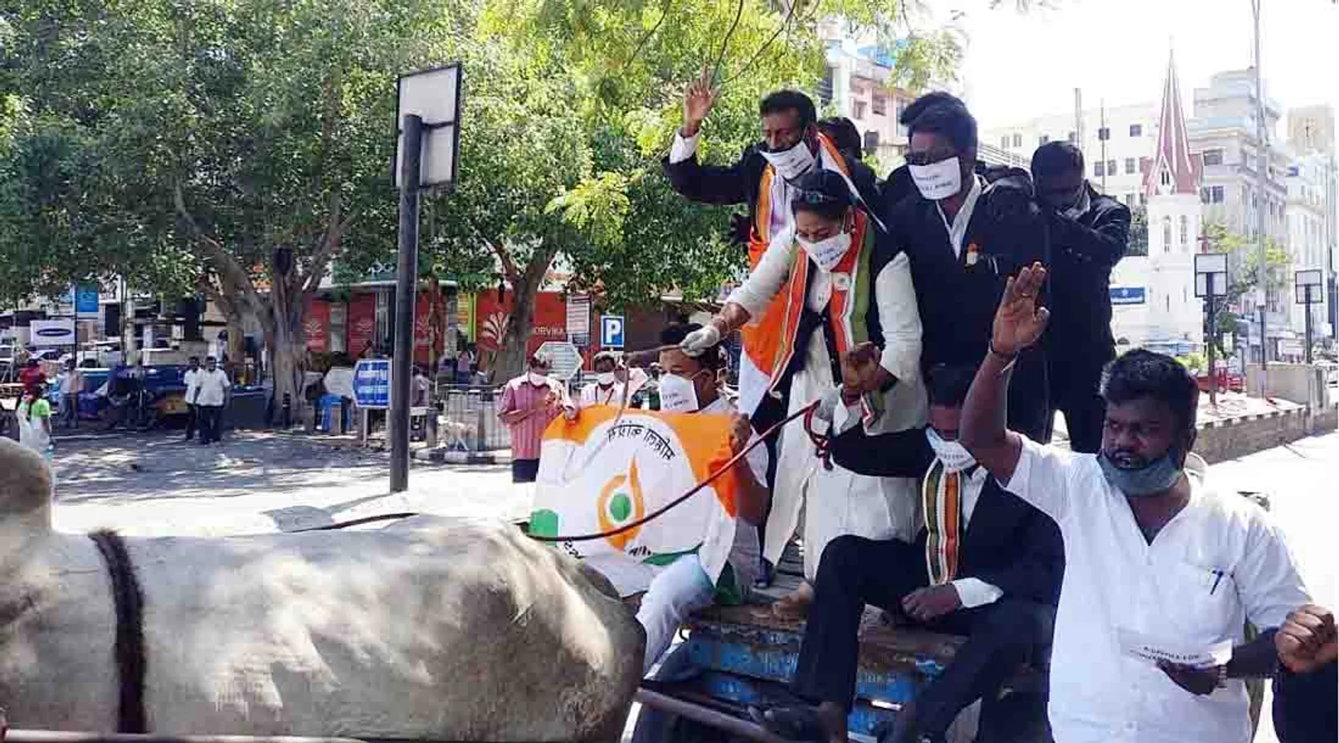 tamil nadu congress committee Lawyer Section - Petrol diesel price hike