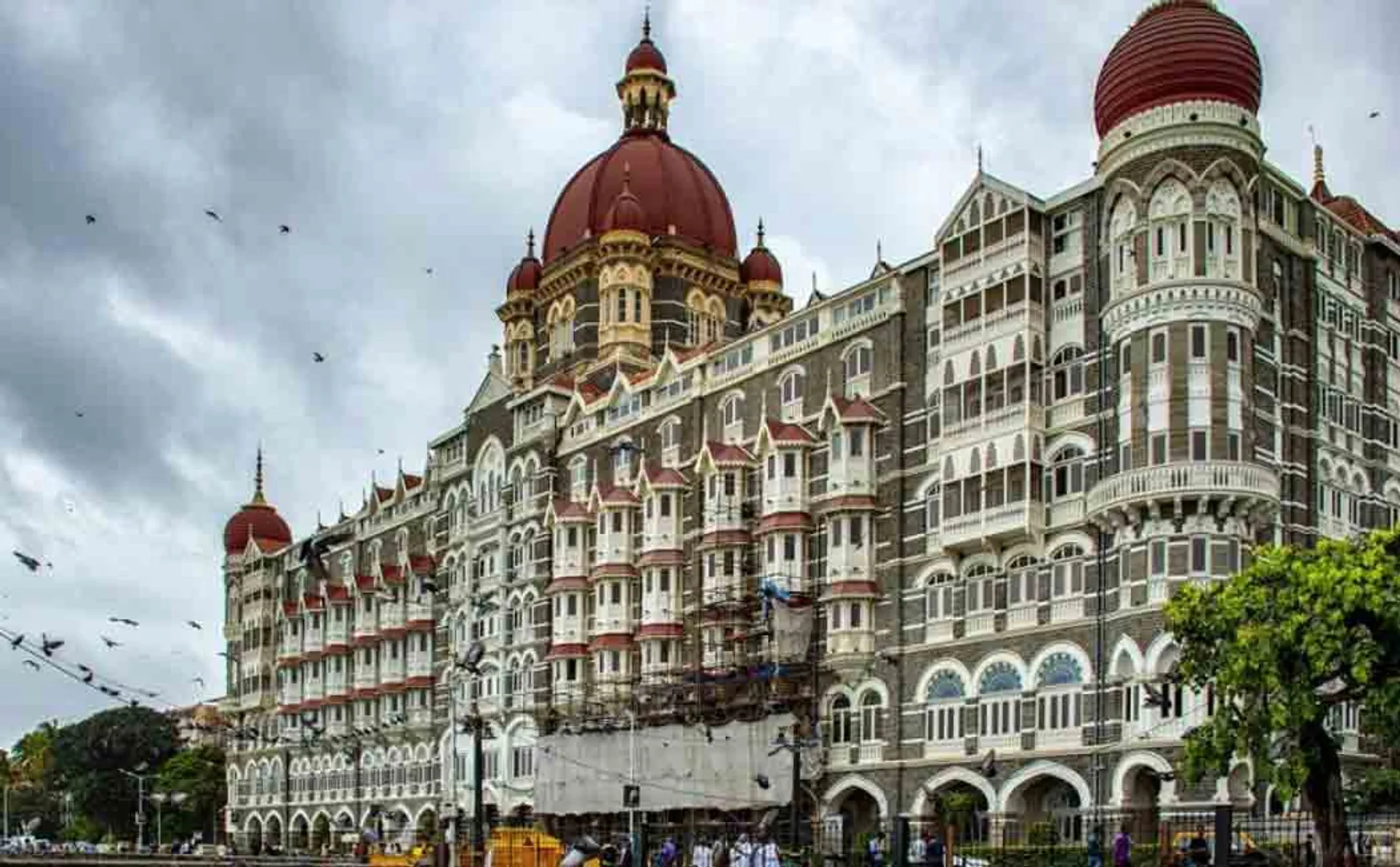 taj hotel under high security alert