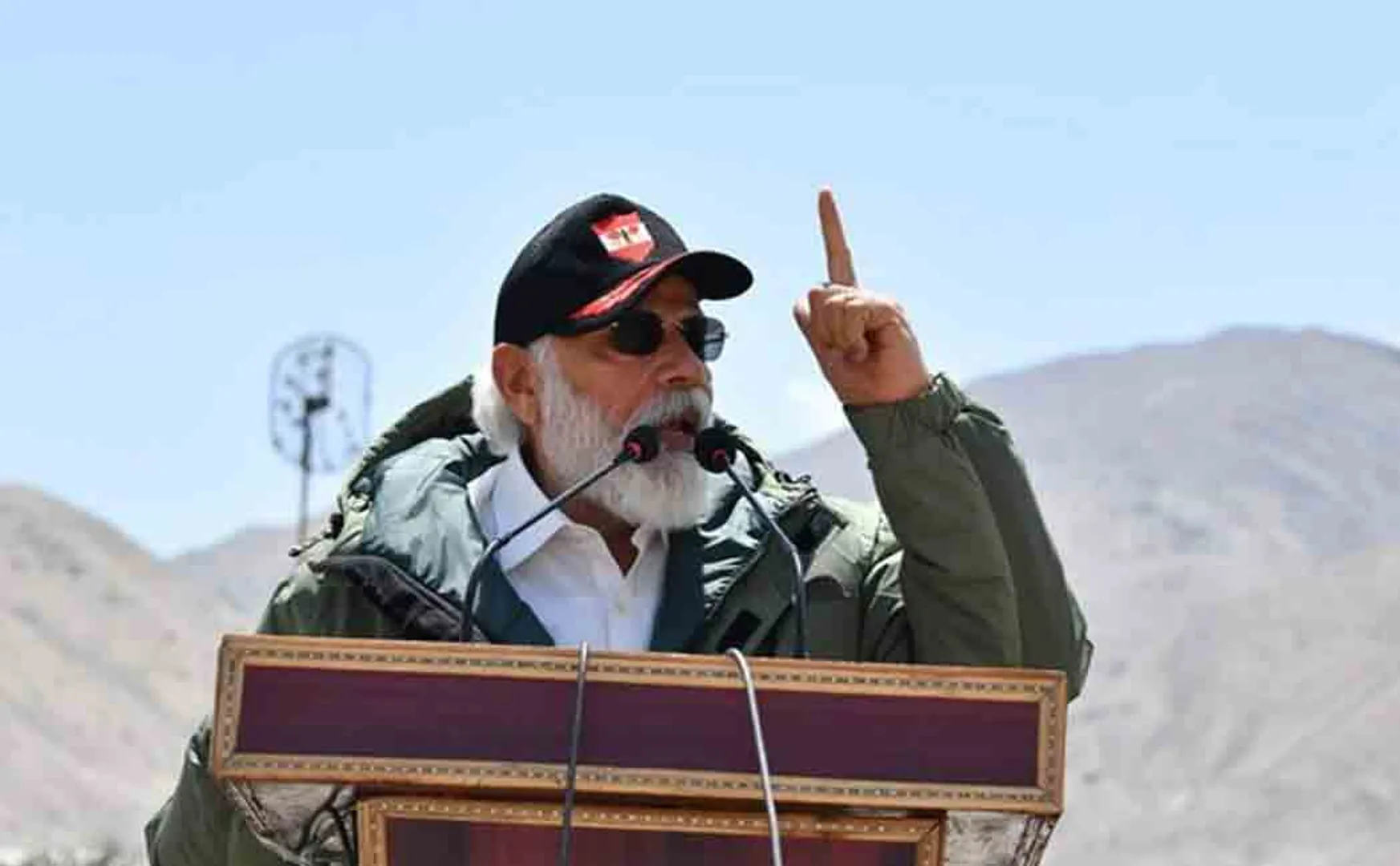 modi speech in ladakh