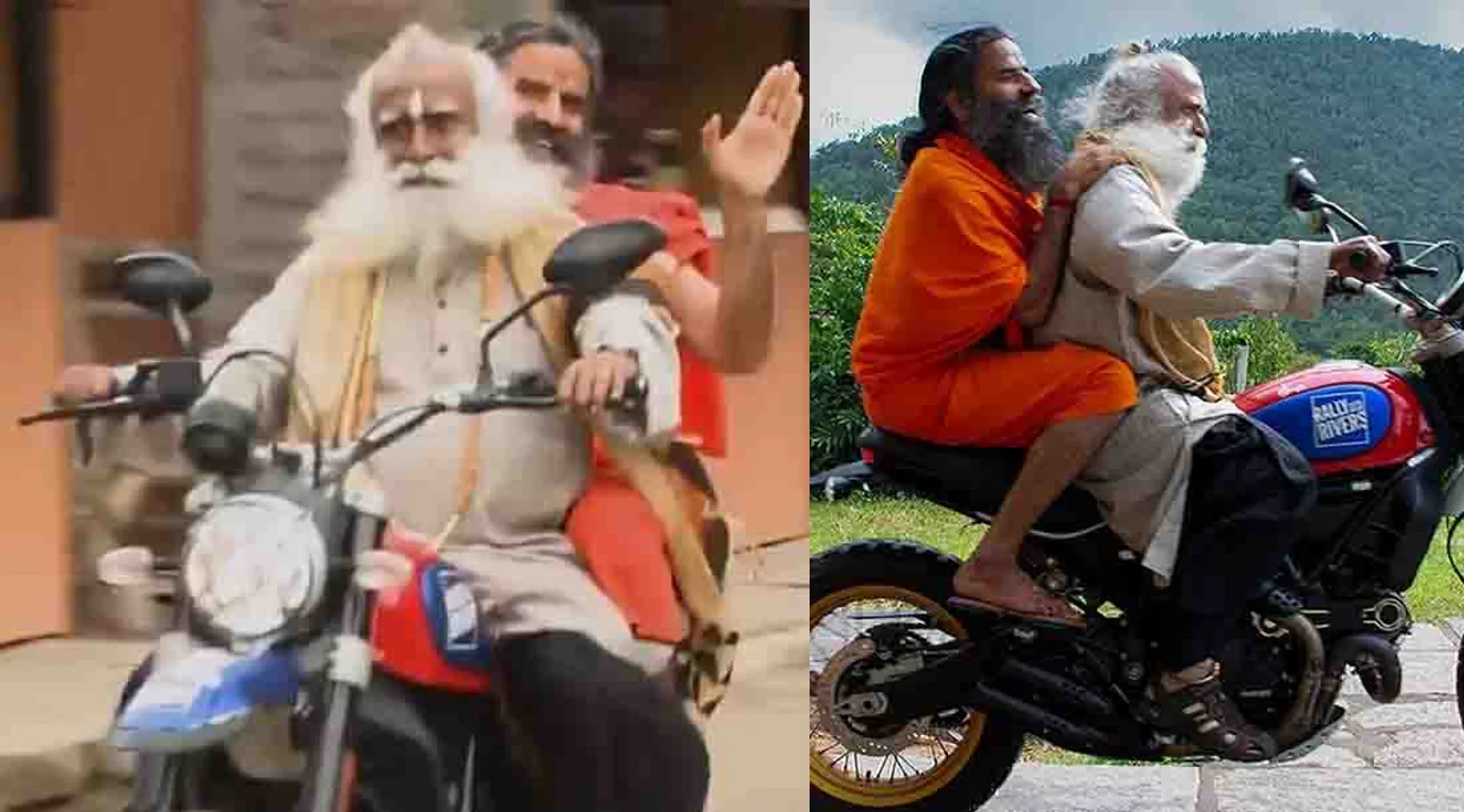 baba ramdev jaggi vasudev