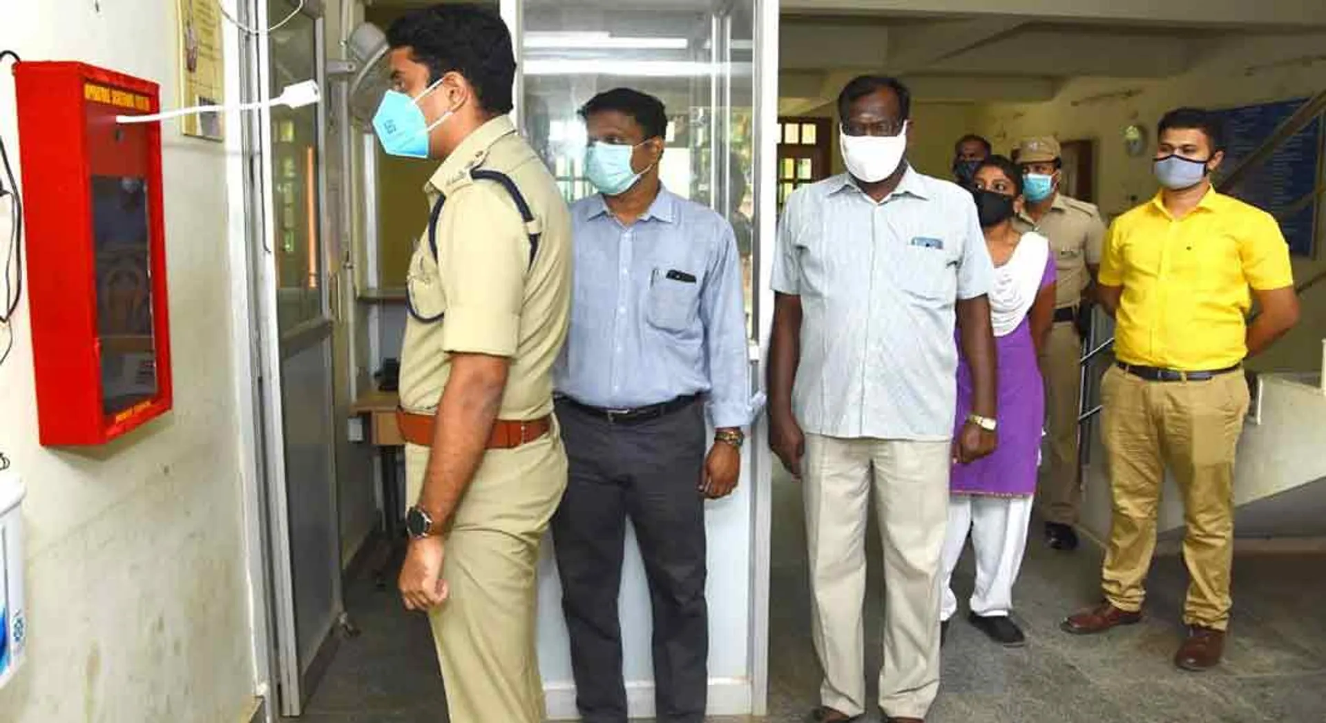  Automatic Body Heat Testing Equipment! Superintendent of Police, Cuddalore Launched!
