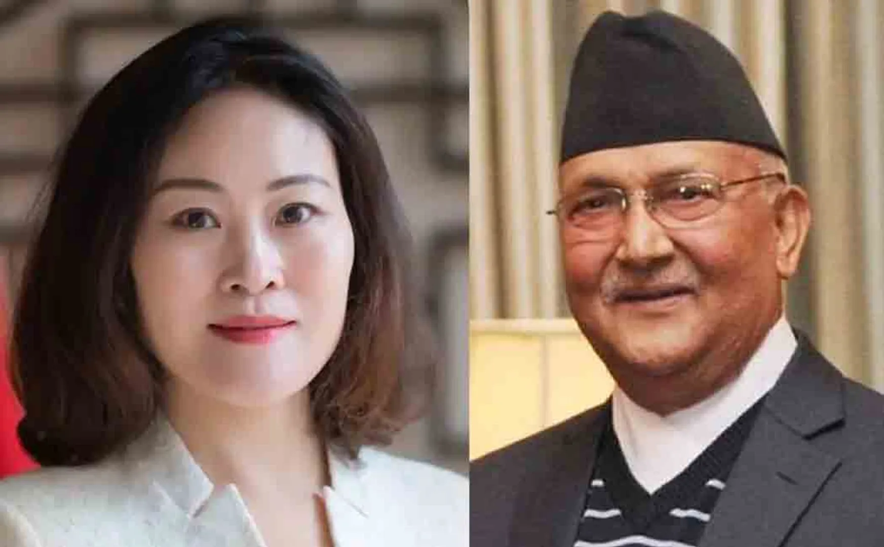chinese ambassador meets nepal leaders