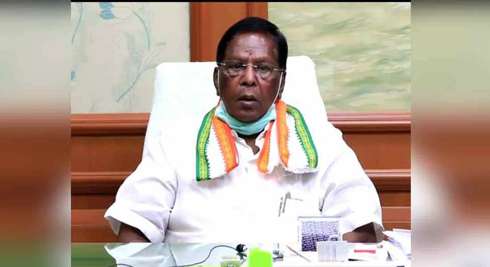  "Wearing a face mask reduces corona infection by 60 percent" - Narayanasamy interview!