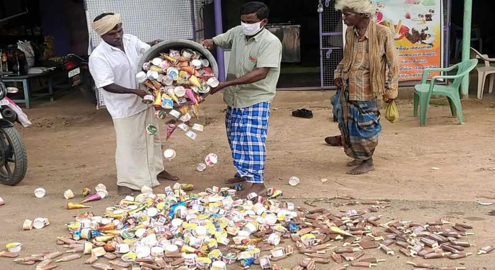 corona impact:incident in pudukottai
