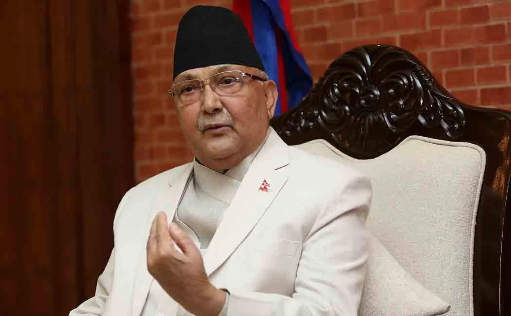 sharma oli claims ram as nepali