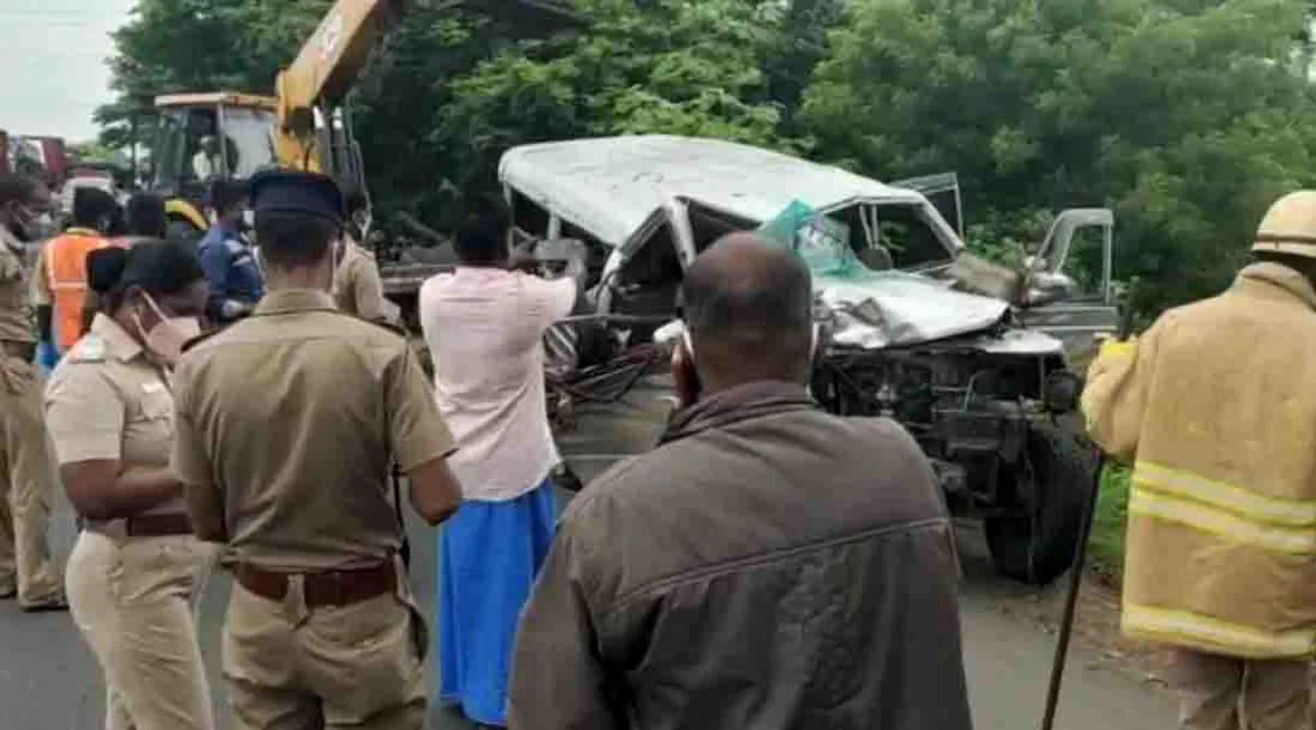 TATA SUMO accident