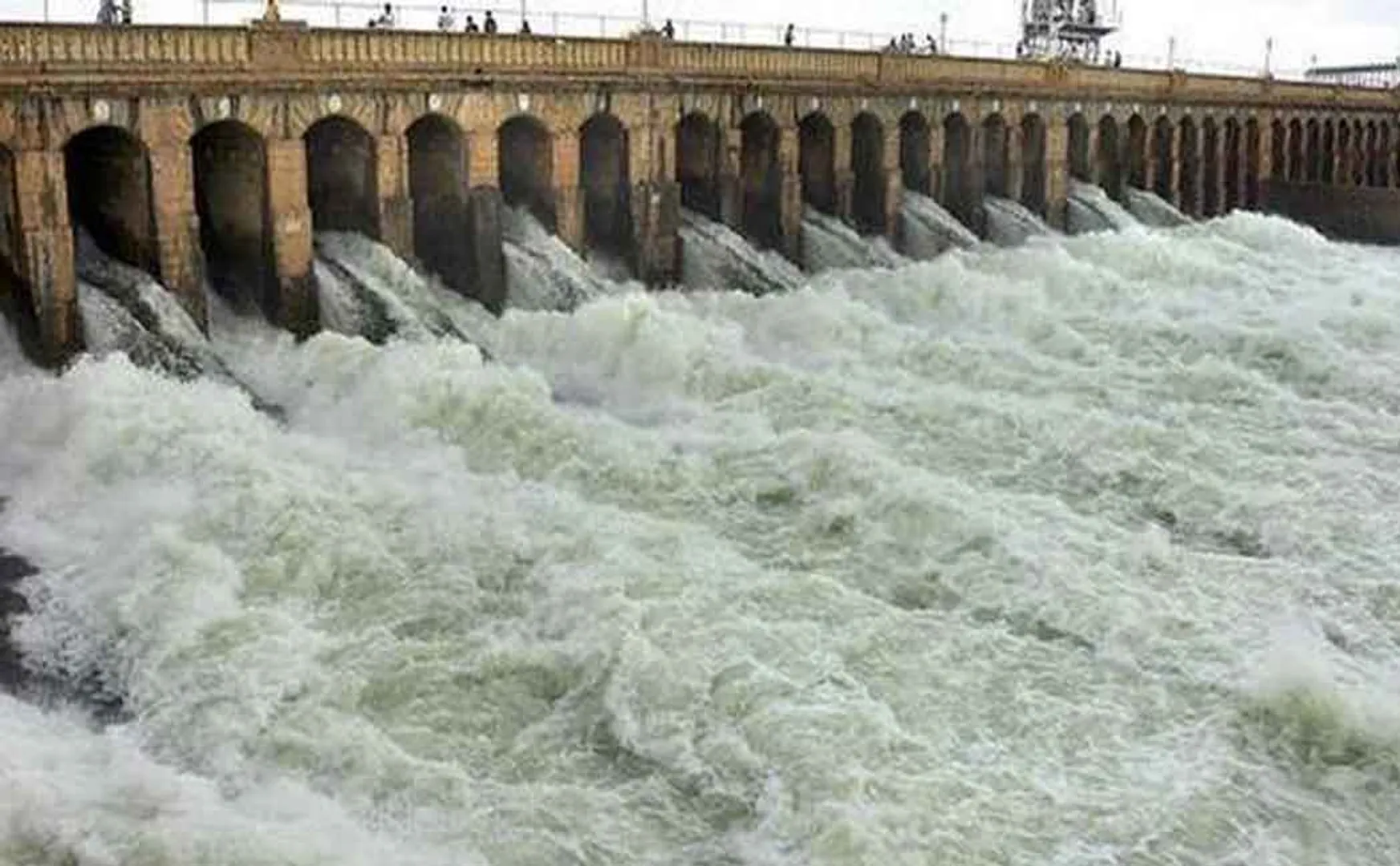 salem district mettur dam water level 