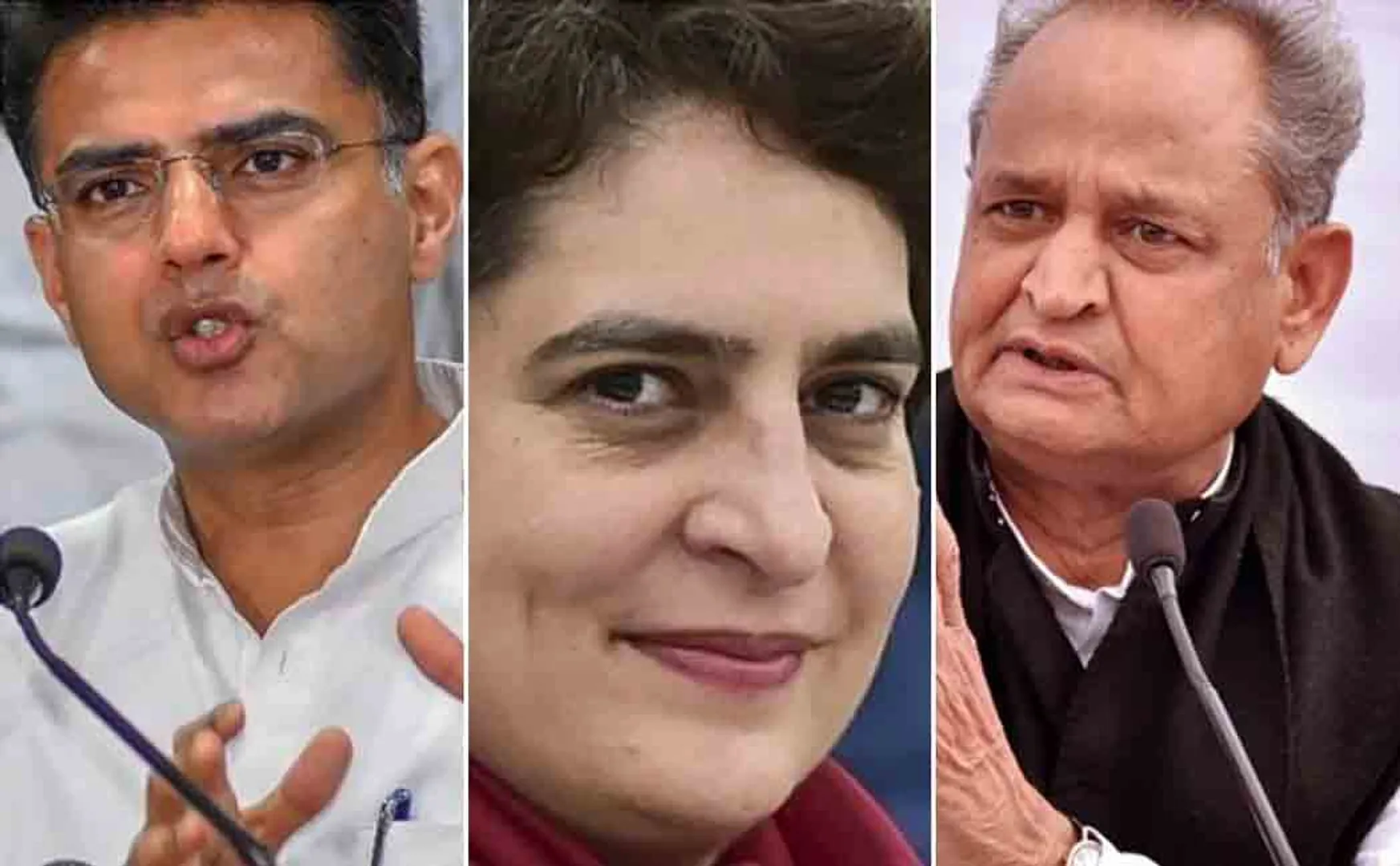 sachin pilot phone call to priyanka gandhi