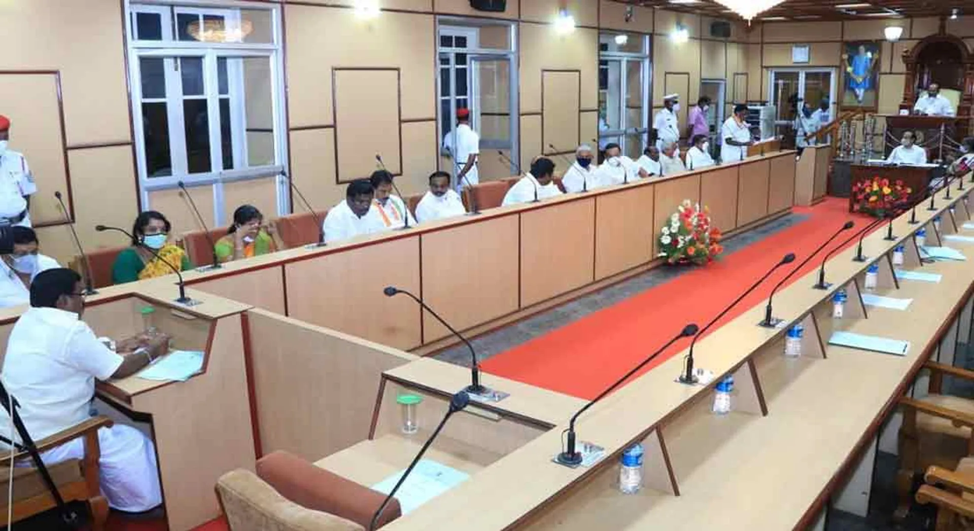 Puducherry files budget without Governor speech