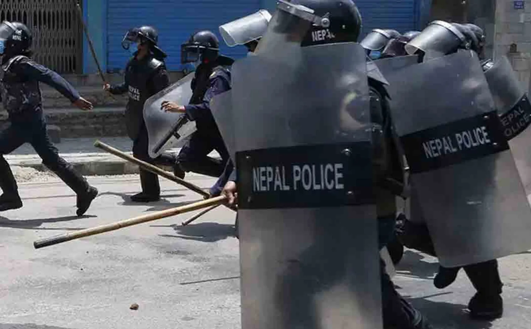 nepal police attacked indians