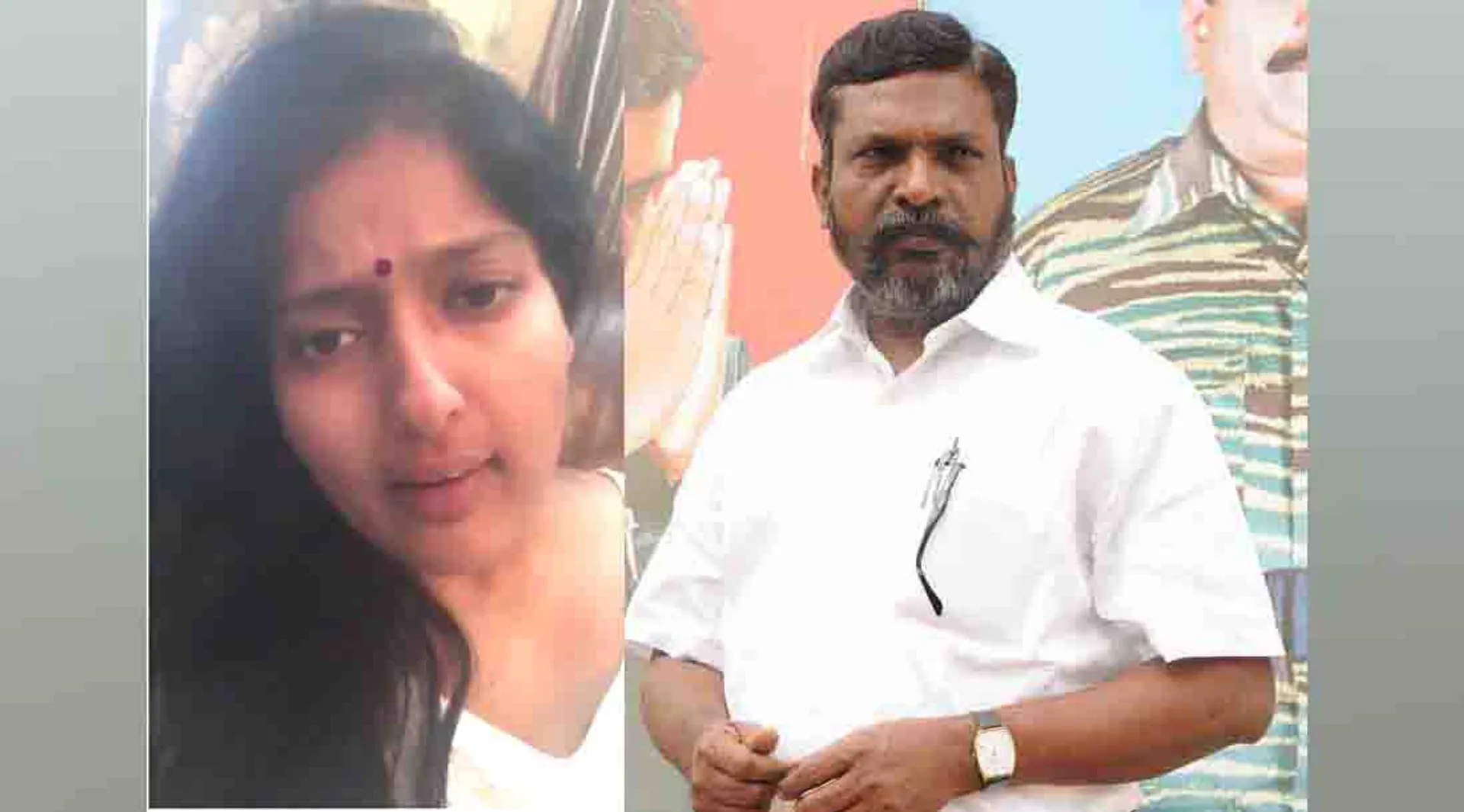 gayathri raghuram - thirumavalavan 