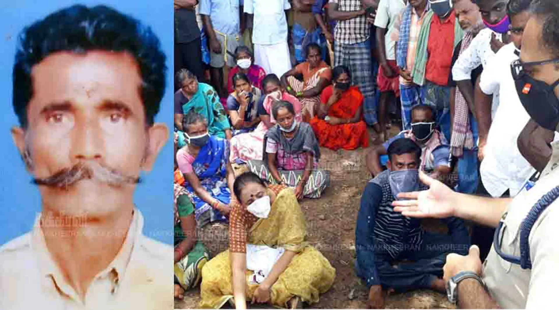 Vagaikulam - Forest Department investigation - Farmer Death - dmk mla Struggle