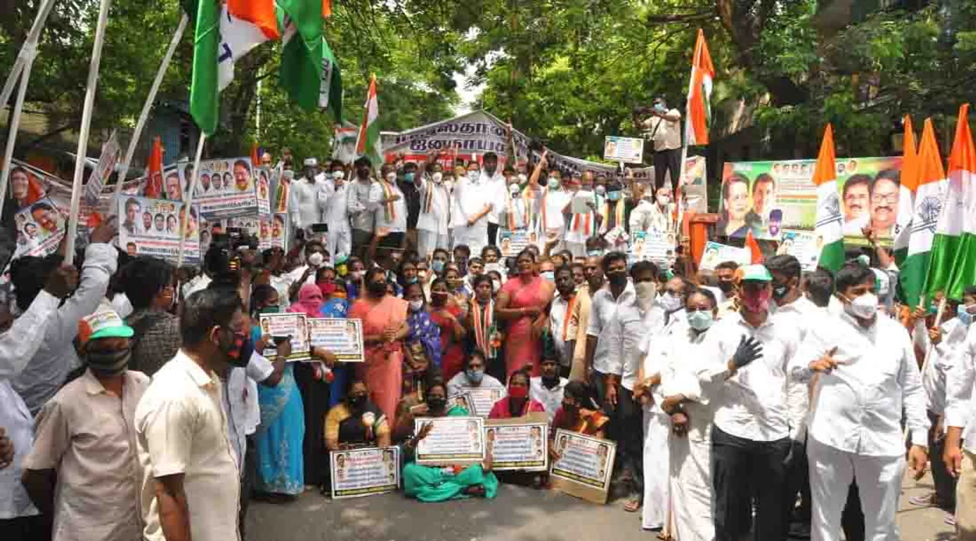 tamil nadu congress committee Struggle 
