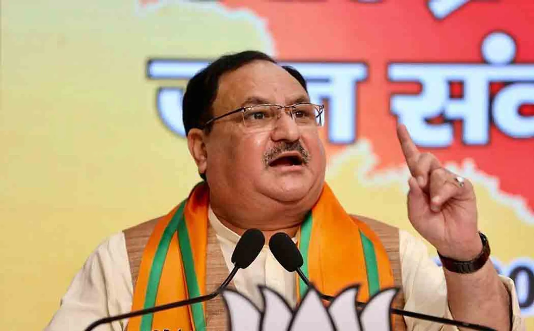 nadda about shivsena